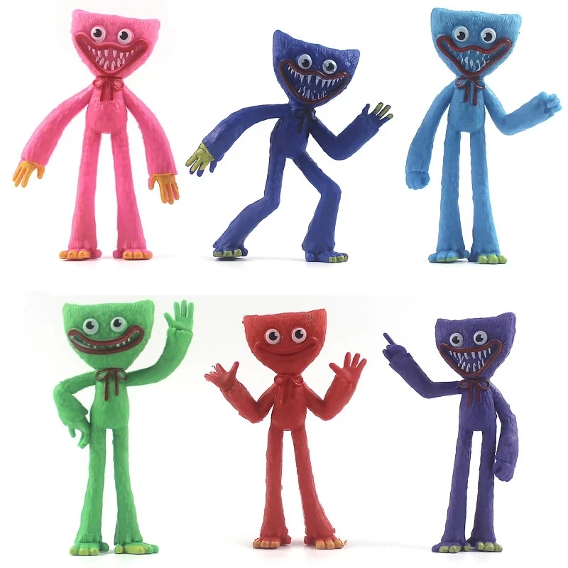 Random Color 6pcs/set Poppy Playtime Figuras Game Model 10cm PVC Huggy Wuggy Anime Figure Toys for boys
Random Color 6pcs/set Poppy Playtime Figuras Game Model 10cm PVC Huggy Wuggy Anime Figure Toys for boys