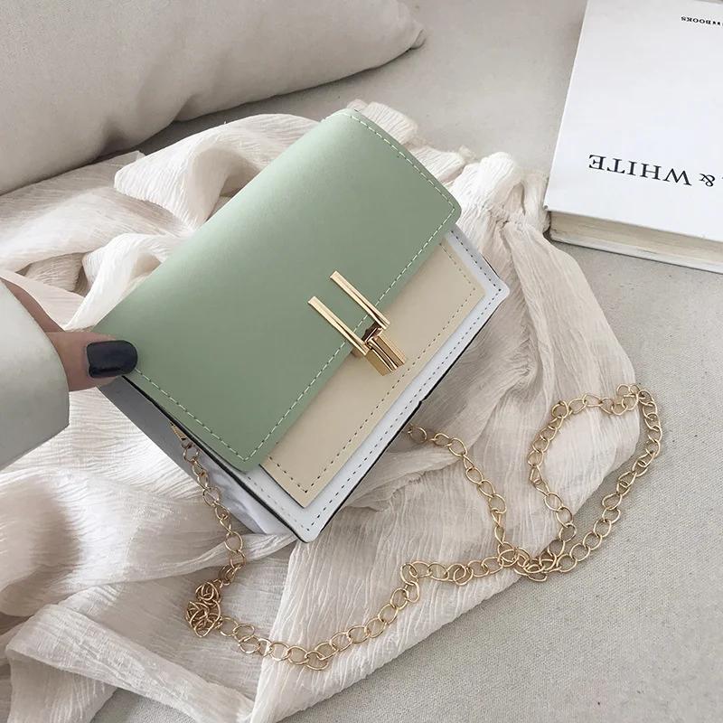 Women Shoulder Leather Cross Small Satchel Women's New Korean Single Shoulder Messenger Bag Fashion Chain Lock Small Square Bag
Women Shoulder Leather Cross Small Satchel Women's New Korean Single Shoulder Messenger Bag Fashion Chain Lock Small Square Bag