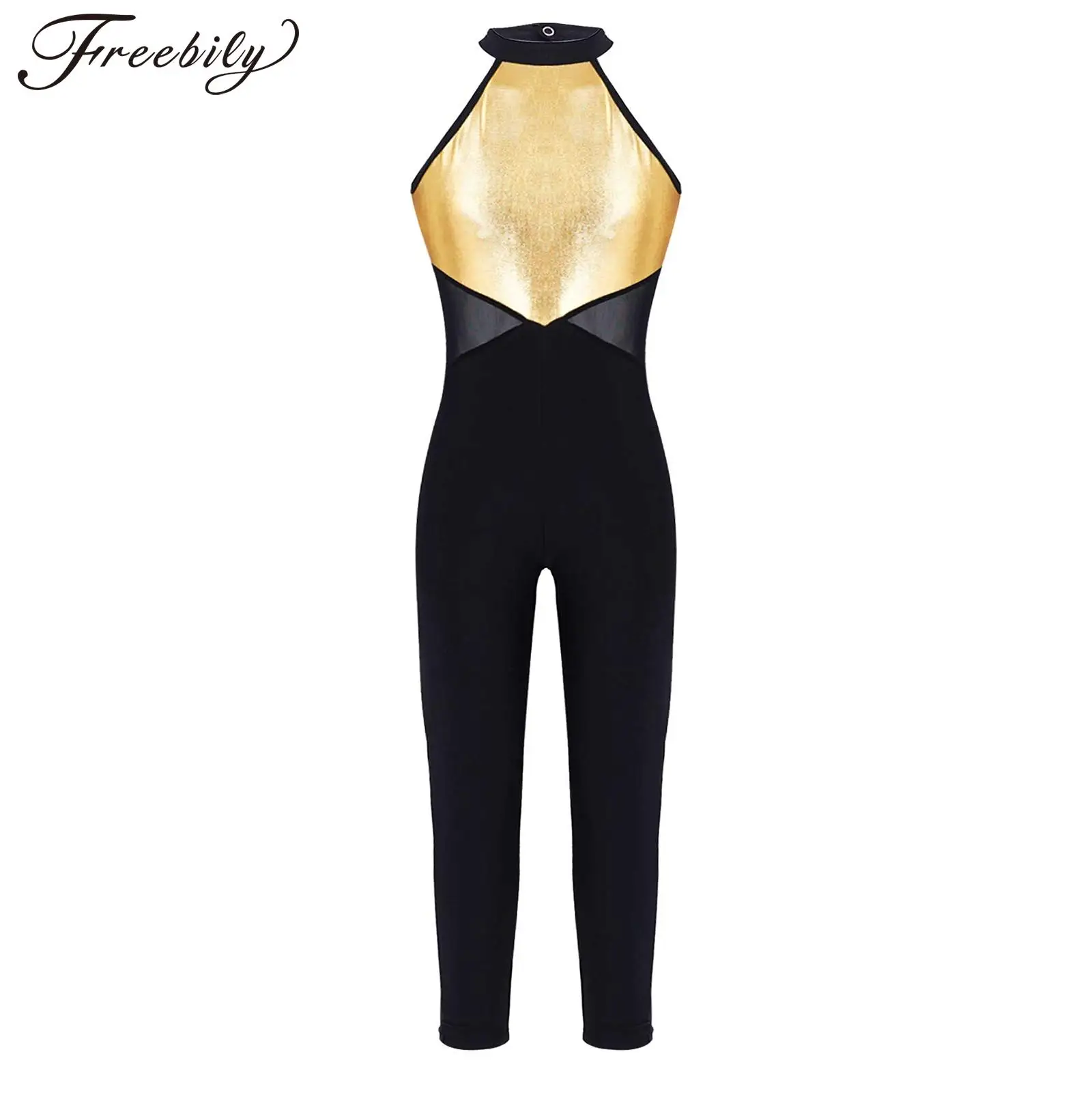 Цельный танцевальный комбинезон для девочек, стильные блестящие сетчатые Лоскутные танцевальные трико без рукавов на пуговицах сзади для ...
Цельный танцевальный комбинезон для девочек, стильные блестящие сетчатые Лоскутные танцевальные трико без рукавов на пуговицах сзади для ...