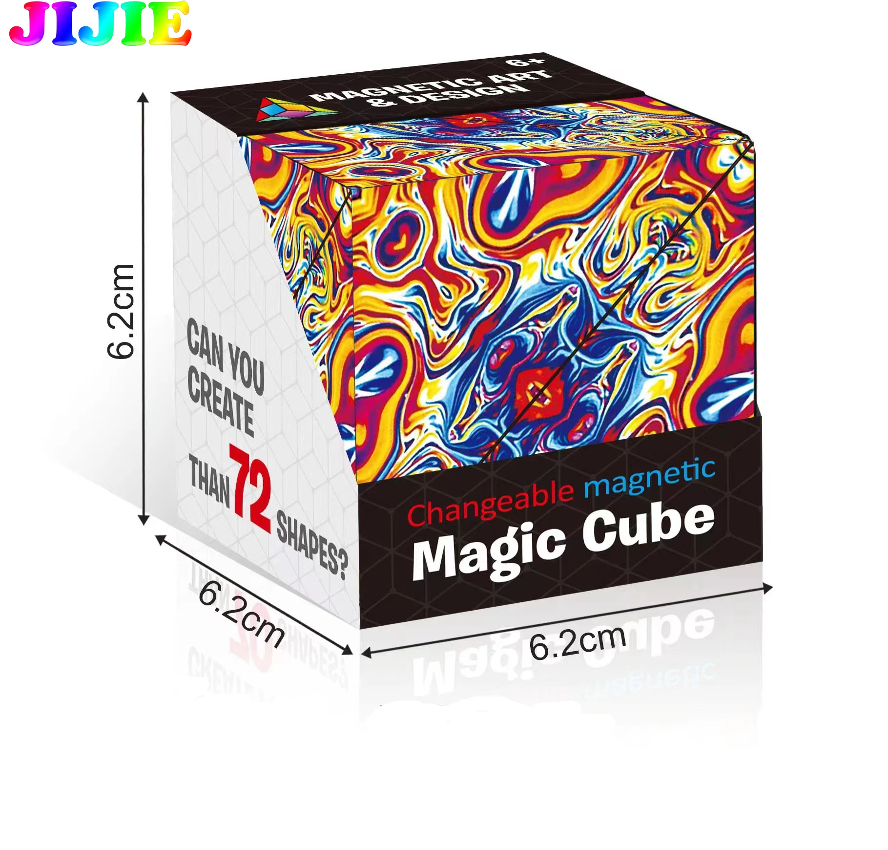 New Magnetic Variety Magic Cube Geometric Vertical Volume Block Stress Relief Educational Toy Deformation Jigsaw Puzzle Autism 
New Magnetic Variety Magic Cube Geometric Vertical Volume Block Stress Relief Educational Toy Deformation Jigsaw Puzzle Autism