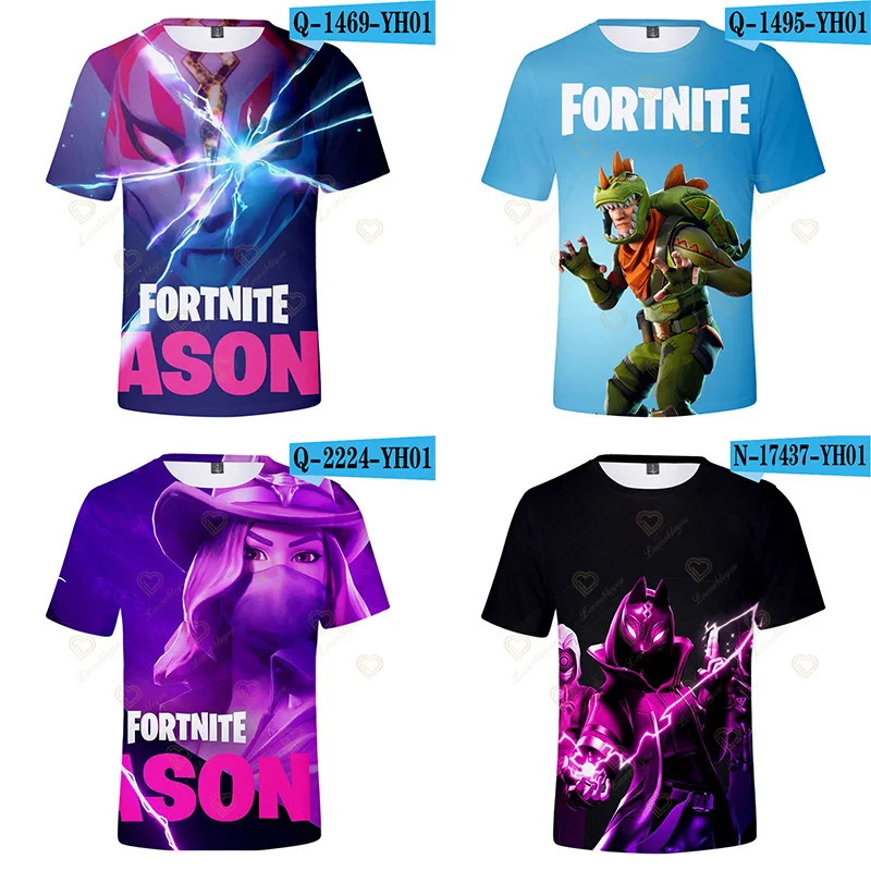 Fortnite 3d Children's Short-sleeved T-shirt Cartoon 3d Printing Baby Boy and Girl Summer Shirt Clothes Casual T-shirt
Fortnite 3d Children's Short-sleeved T-shirt Cartoon 3d Printing Baby Boy and Girl Summer Shirt Clothes Casual T-shirt
