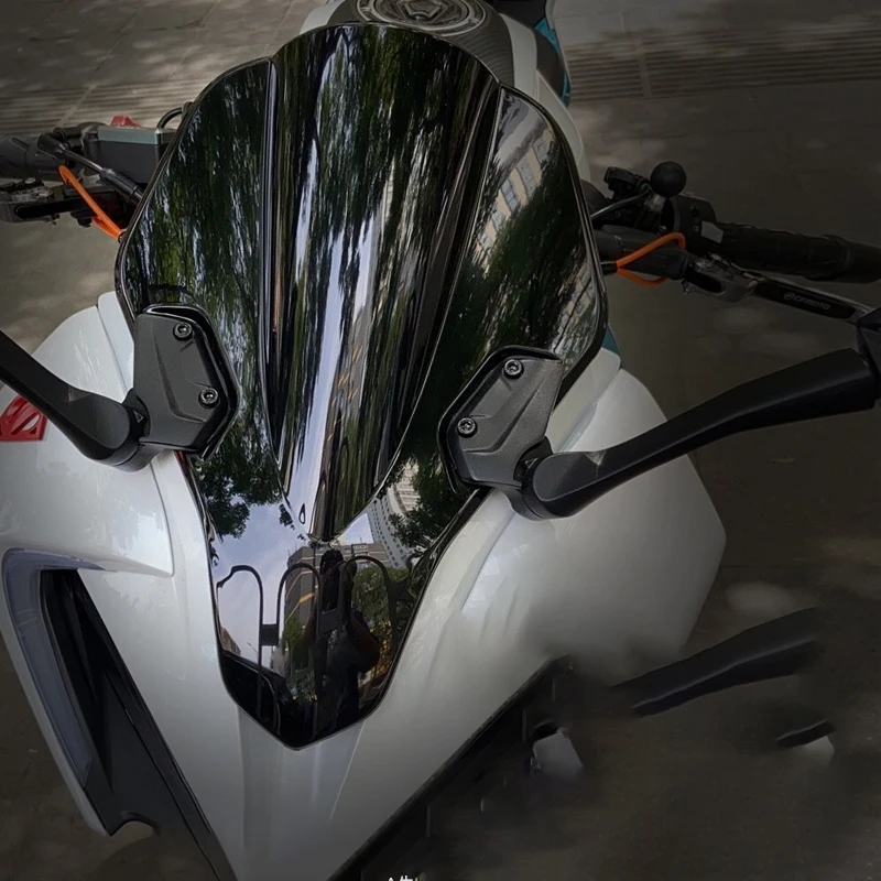 Motorcycle Windshield Front Windscreen Fairing Wind Deflector Motocross Accessories For CFMOTO 250SR 300SR 2019 2020 2021 2022
Motorcycle Windshield Front Windscreen Fairing Wind Deflector Motocross Accessories For CFMOTO 250SR 300SR 2019 2020 2021 2022