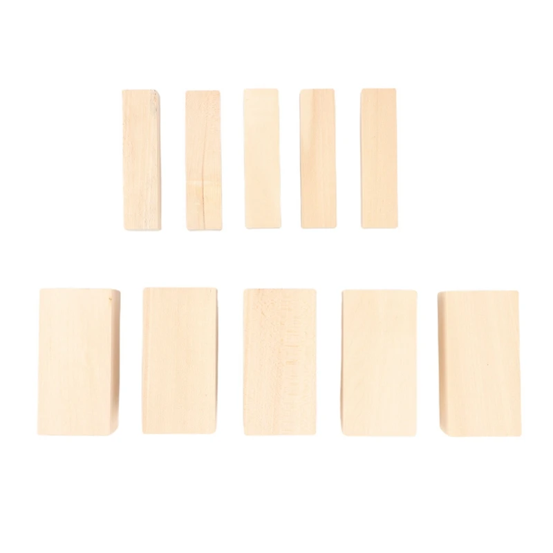 10Pack Basswood Carving Blocks Kit Whittling Blanks Beginners Unfinished Wood Whittling Blocks Carving Block Kit(5L+5S)
10Pack Basswood Carving Blocks Kit Whittling Blanks Beginners Unfinished Wood Whittling Blocks Carving Block Kit(5L+5S)