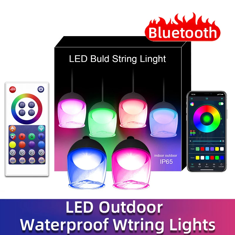 10M 12.5M 20M Bluetooth LED Magic Light String Waterproof Outdoor Courtyard Decoration RGB Running Water Color String Lights 
10M 12.5M 20M Bluetooth LED Magic Light String Waterproof Outdoor Courtyard Decoration RGB Running Water Color String Lights
