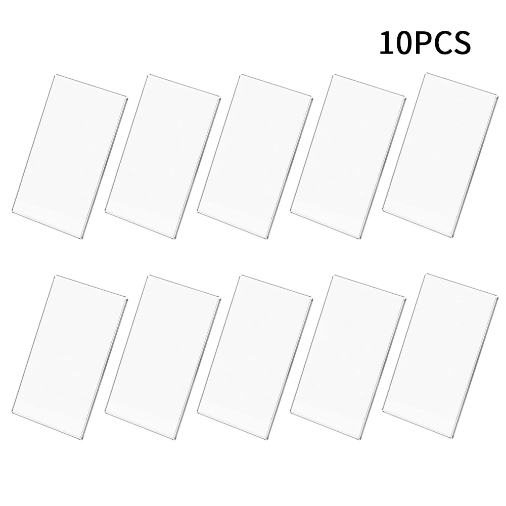 10Pcs Rectangle Clear Acrylic Place Cards Wedding Guest Names Table Seating Cards Blank Acrylic Plates for Seating Signs
10Pcs Rectangle Clear Acrylic Place Cards Wedding Guest Names Table Seating Cards Blank Acrylic Plates for Seating Signs