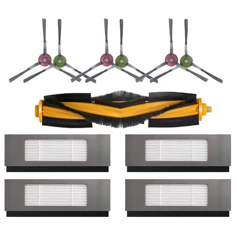 Replacement Parts Main Brush Side Brush HEPA Filter For Ecovacs 950 920 T8 T8+ T8 AIVI T9 Vacuum Cleaner Accessories
Replacement Parts Main Brush Side Brush HEPA Filter For Ecovacs 950 920 T8 T8+ T8 AIVI T9 Vacuum Cleaner Accessories