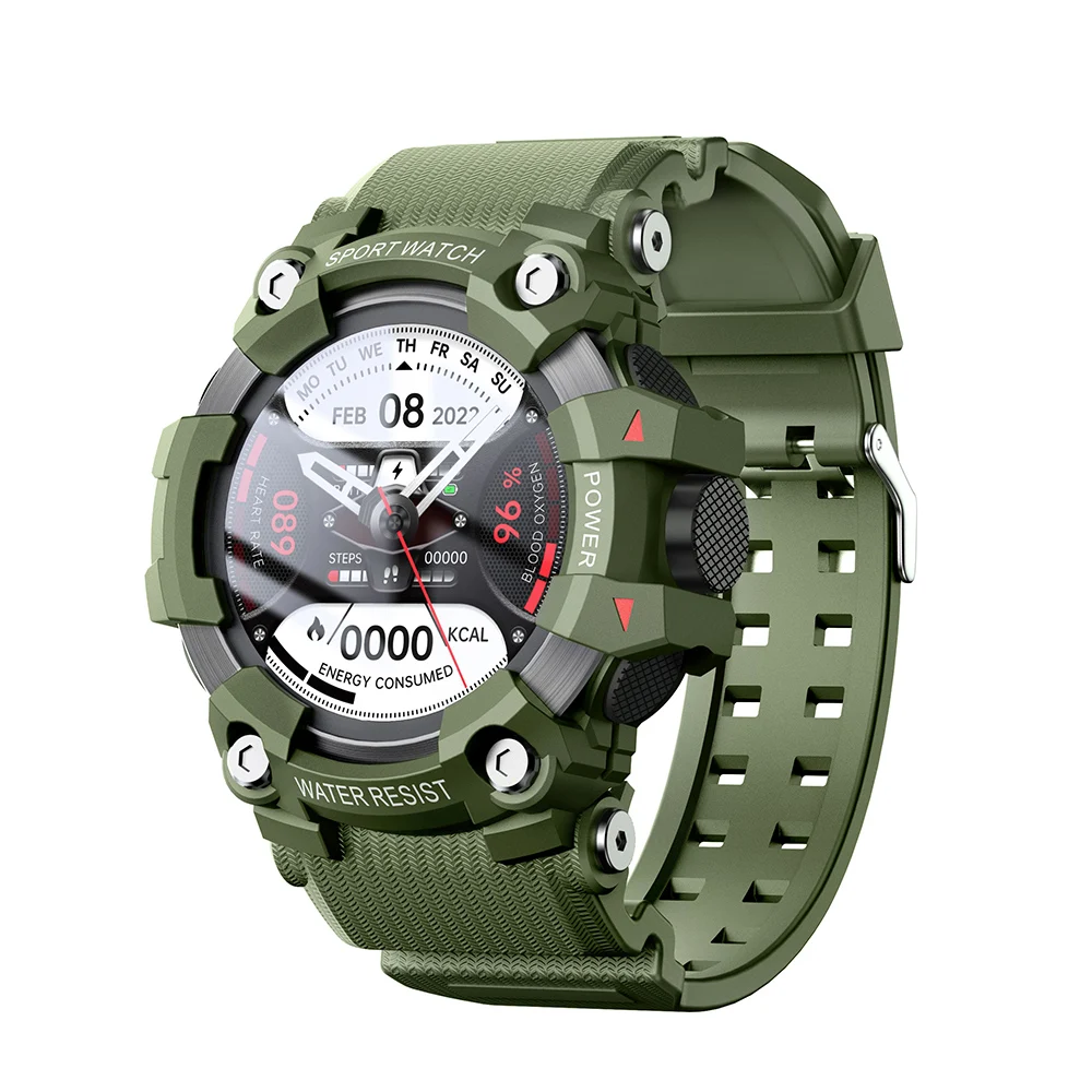 CRTORRS Outdoor Sports Smart Watch 700mAh Battery Bluetooth HD Call Smartwatch Waterproof Watches for Men Women IOS Android 2023
CRTORRS Outdoor Sports Smart Watch 700mAh Battery Bluetooth HD Call Smartwatch Waterproof Watches for Men Women IOS Android 2023