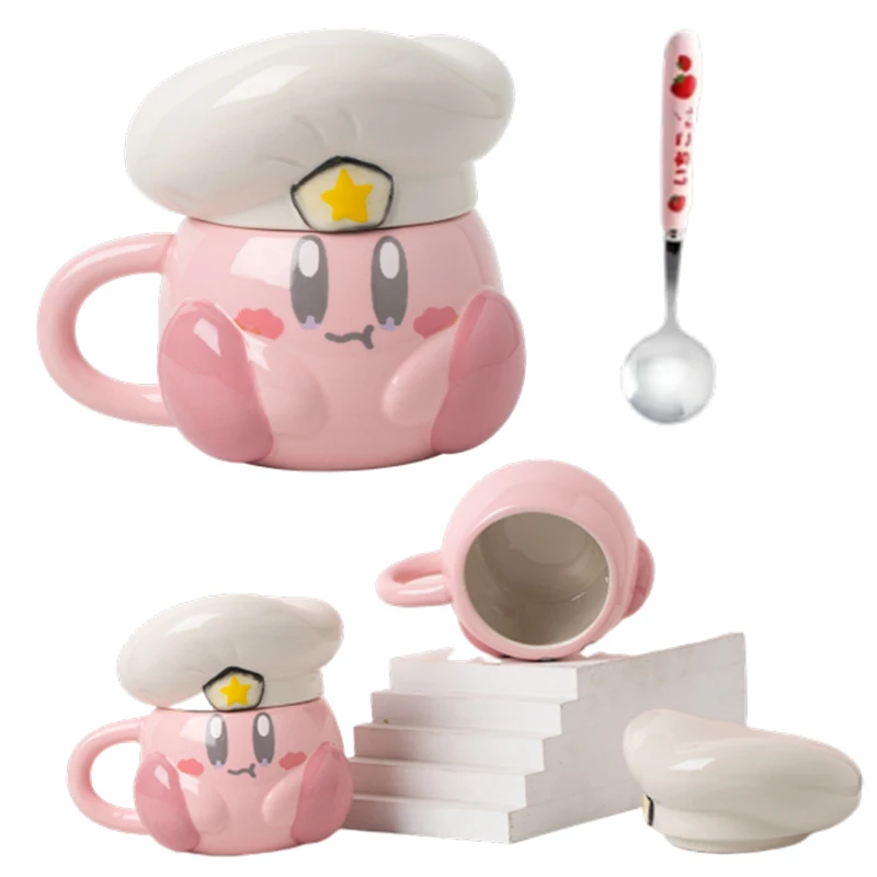 Kawaii Kirby Chef Hat Image Ceramic Water Cup Household Products Tableware Girlfriends Same Style Exquisite Birthday Present
Kawaii Kirby Chef Hat Image Ceramic Water Cup Household Products Tableware Girlfriends Same Style Exquisite Birthday Present