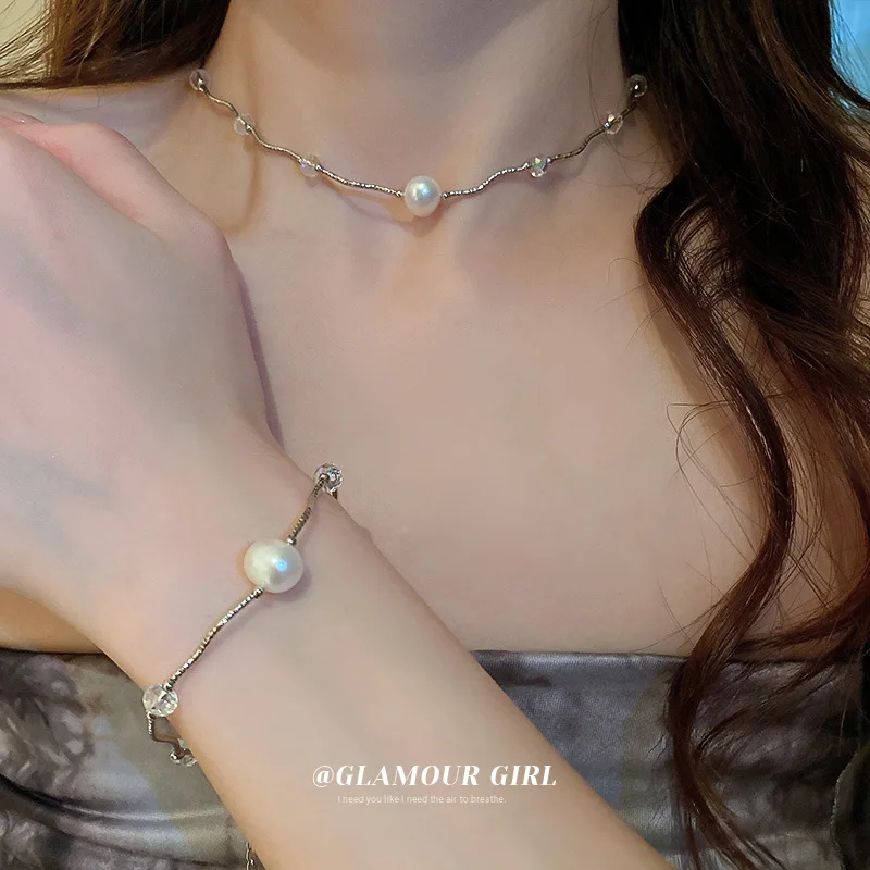 100% Natural Freshwater Pearl Trendy Female Jewelry Set For Women Necklace Bracelet Stud Earrings Promotion Price No Fade
100% Natural Freshwater Pearl Trendy Female Jewelry Set For Women Necklace Bracelet Stud Earrings Promotion Price No Fade