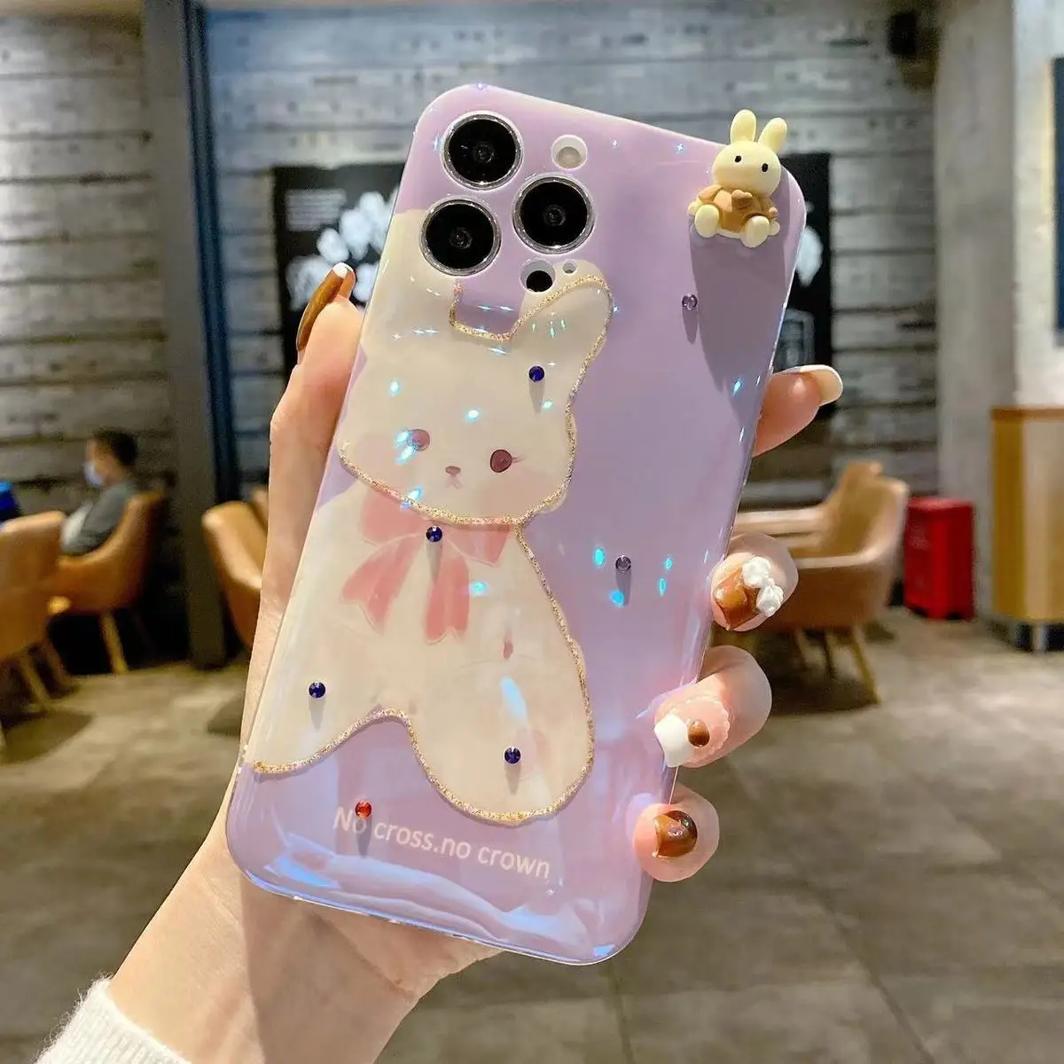 Korean Cute Bear Bunny Blu Ray Soft Case for iPhone 12 Pro Case 13ProMax 11 Xs XsMax Xr 7 8Plus Girl Mobile Phone Case
Korean Cute Bear Bunny Blu Ray Soft Case for iPhone 12 Pro Case 13ProMax 11 Xs XsMax Xr 7 8Plus Girl Mobile Phone Case