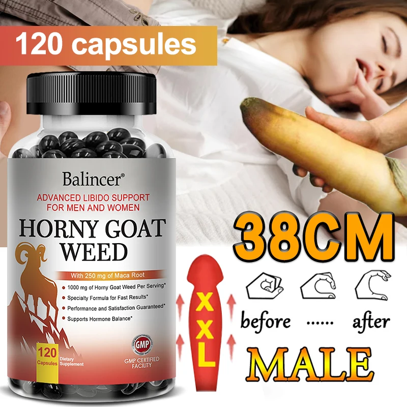 The Maximum Strength Horny Goat Weed Extract Supplement Supports Performance, Endurance and Can Support Fitness Performance
The Maximum Strength Horny Goat Weed Extract Supplement Supports Performance, Endurance and Can Support Fitness Performance