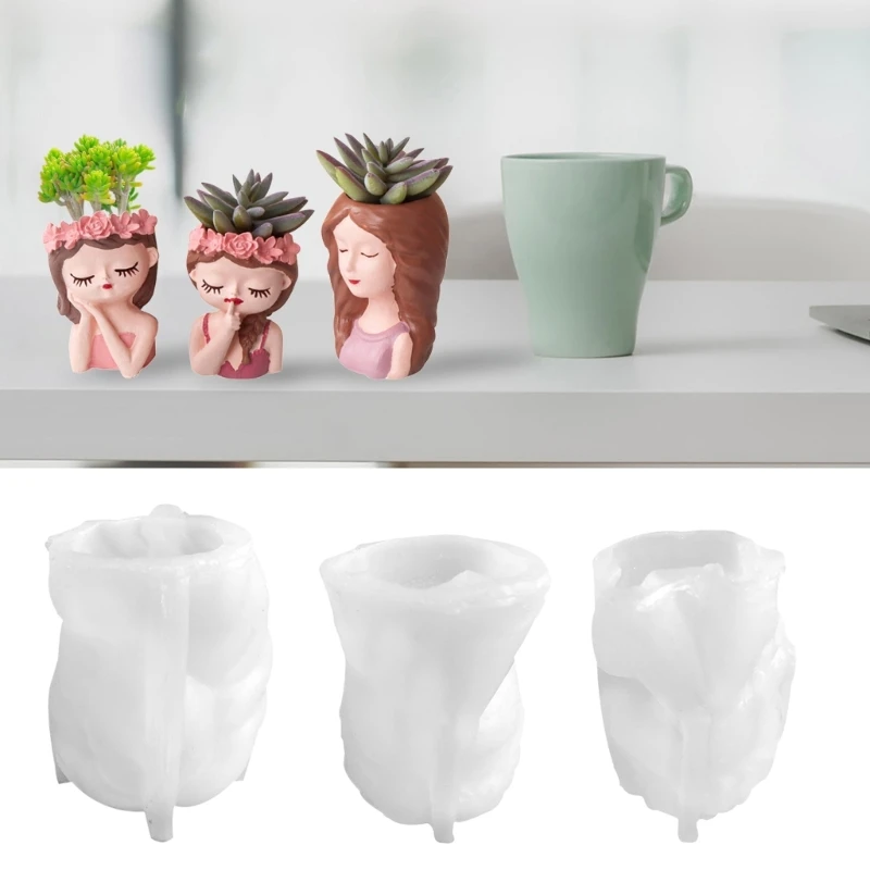 Succulents Flower Pot Resin Silicone Mold Suitable for Diy Garden Flower Pot Dropship
Succulents Flower Pot Resin Silicone Mold Suitable for Diy Garden Flower Pot Dropship
