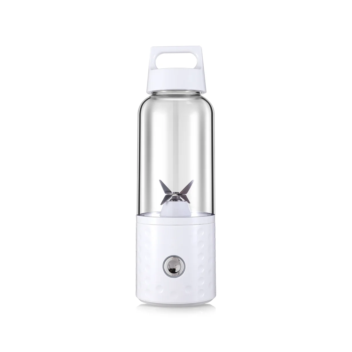 Portable Blender Mini Size Blenders for Smoothies and Shakes Travel Juicer Cup Smoothie Maker USB Rechargeable,White
Portable Blender Mini Size Blenders for Smoothies and Shakes Travel Juicer Cup Smoothie Maker USB Rechargeable,White
