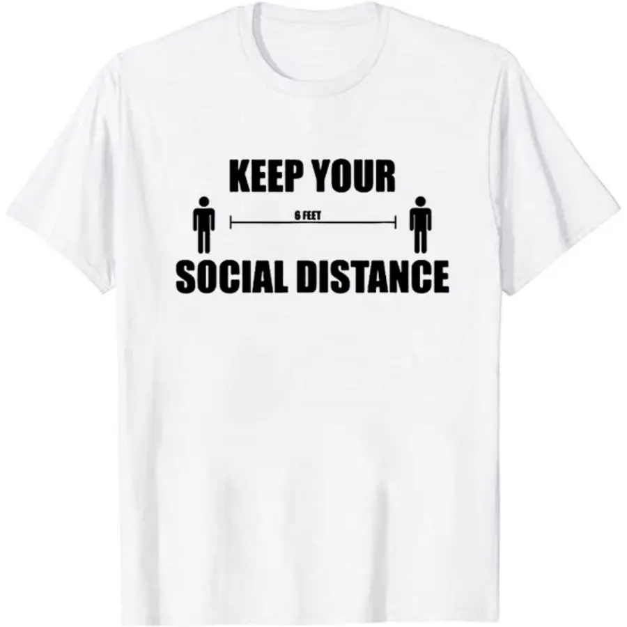 Social Distancing - Social Distance T-Shirt Funny Casual Short Sleeves Top Tee Summer Hipster Keep Distance Tee Shirt
Social Distancing - Social Distance T-Shirt Funny Casual Short Sleeves Top Tee Summer Hipster Keep Distance Tee Shirt