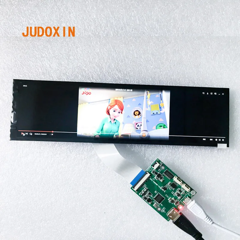 Длинная лента 8 дюйма 40-контактный ЖК-дисплей MIPI с Mini HDMI 1920x480 плата драйвера