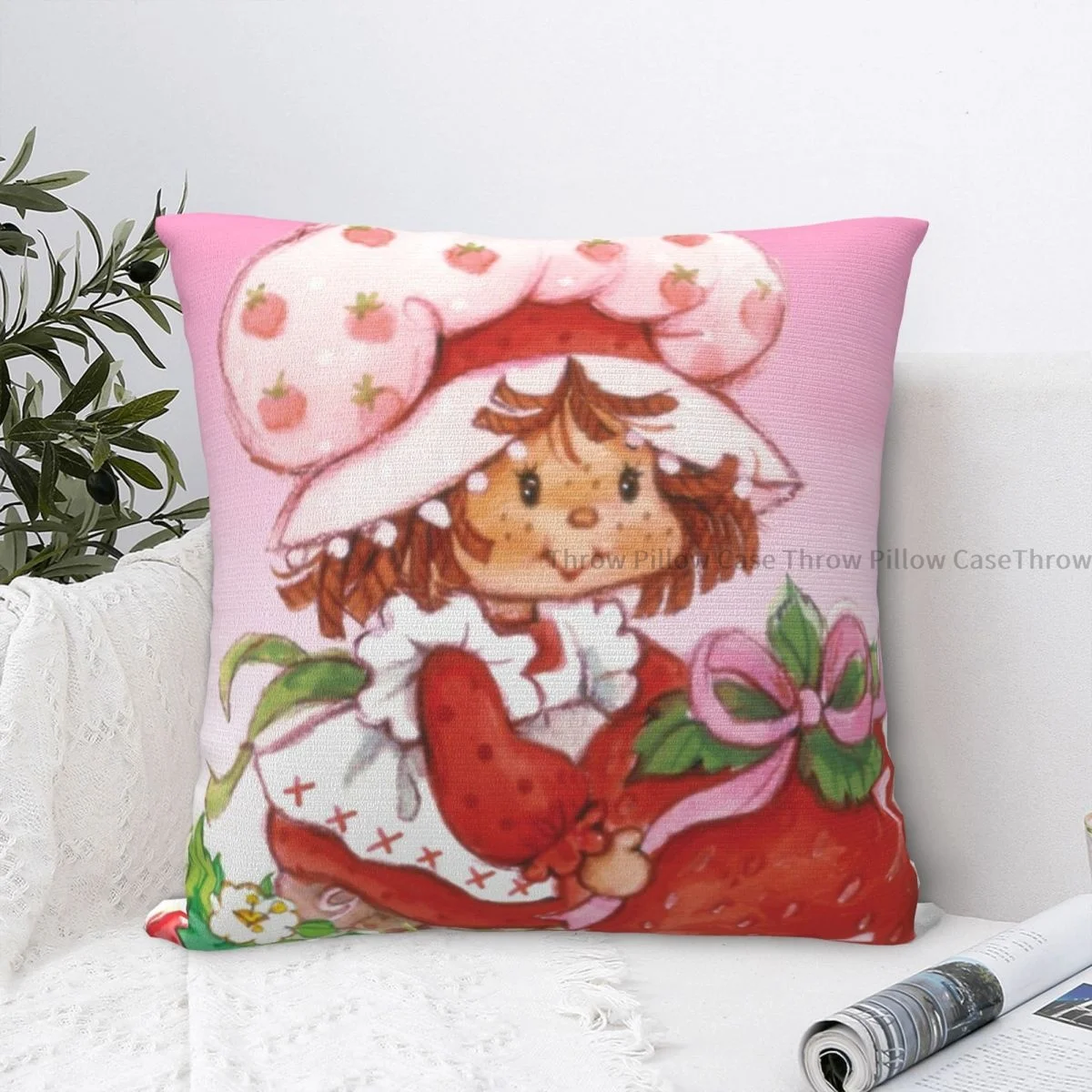 Berry Hug Pillowcase Strawberry Shortcake Backpack Cojines Home DIY Printed Car Throw Pillow Case Decorative
Berry Hug Pillowcase Strawberry Shortcake Backpack Cojines Home DIY Printed Car Throw Pillow Case Decorative