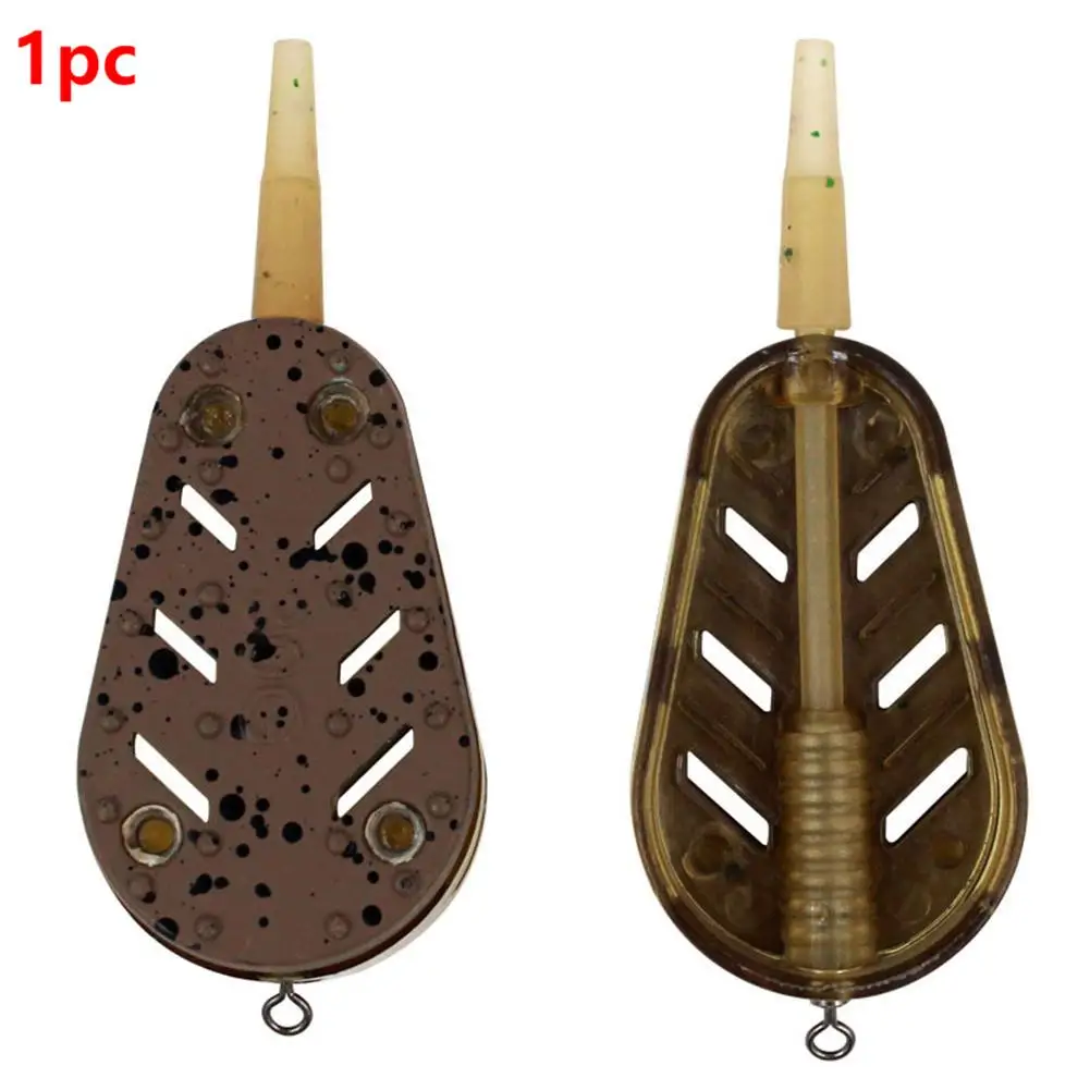1PC Inline Method Feeder Mould Bait Thrower Bait Plumb Carp Fishing Bait Holder Fishing Tool Zinc Alloy Bait Holder 20-50g
1PC Inline Method Feeder Mould Bait Thrower Bait Plumb Carp Fishing Bait Holder Fishing Tool Zinc Alloy Bait Holder 20-50g