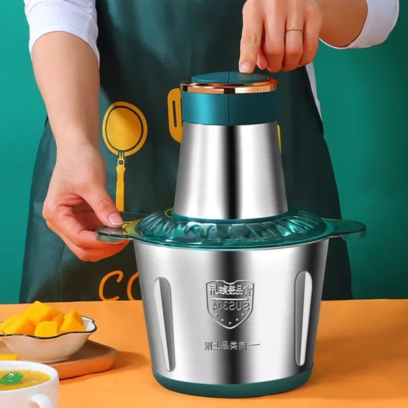 3L/2L Electric Meat Grinder 2 Speeds 300W Meat Vegetable Chopper Cutter Stainless Steel Mincer Processor Kitchen Appliances 220V
3L/2L Electric Meat Grinder 2 Speeds 300W Meat Vegetable Chopper Cutter Stainless Steel Mincer Processor Kitchen Appliances 220V