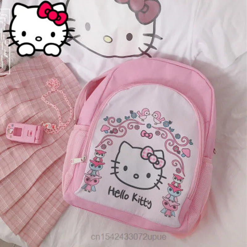 Sanrio Bags Hello Kitty Pink Backpack Women Kawaii Soft Korean Fashion Backpacks Student Lovely Schoolbags For Teenager Girl Y2k
Sanrio Bags Hello Kitty Pink Backpack Women Kawaii Soft Korean Fashion Backpacks Student Lovely Schoolbags For Teenager Girl Y2k