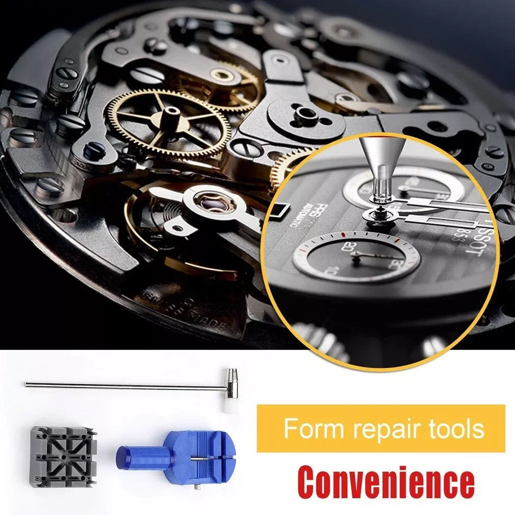 2023New 11pcs/set Watch Repairing Tools Kit Durable Watch Belt Holder Pin Punches Hammer Set Household Watch Maker Tools Kit
2023New 11pcs/set Watch Repairing Tools Kit Durable Watch Belt Holder Pin Punches Hammer Set Household Watch Maker Tools Kit