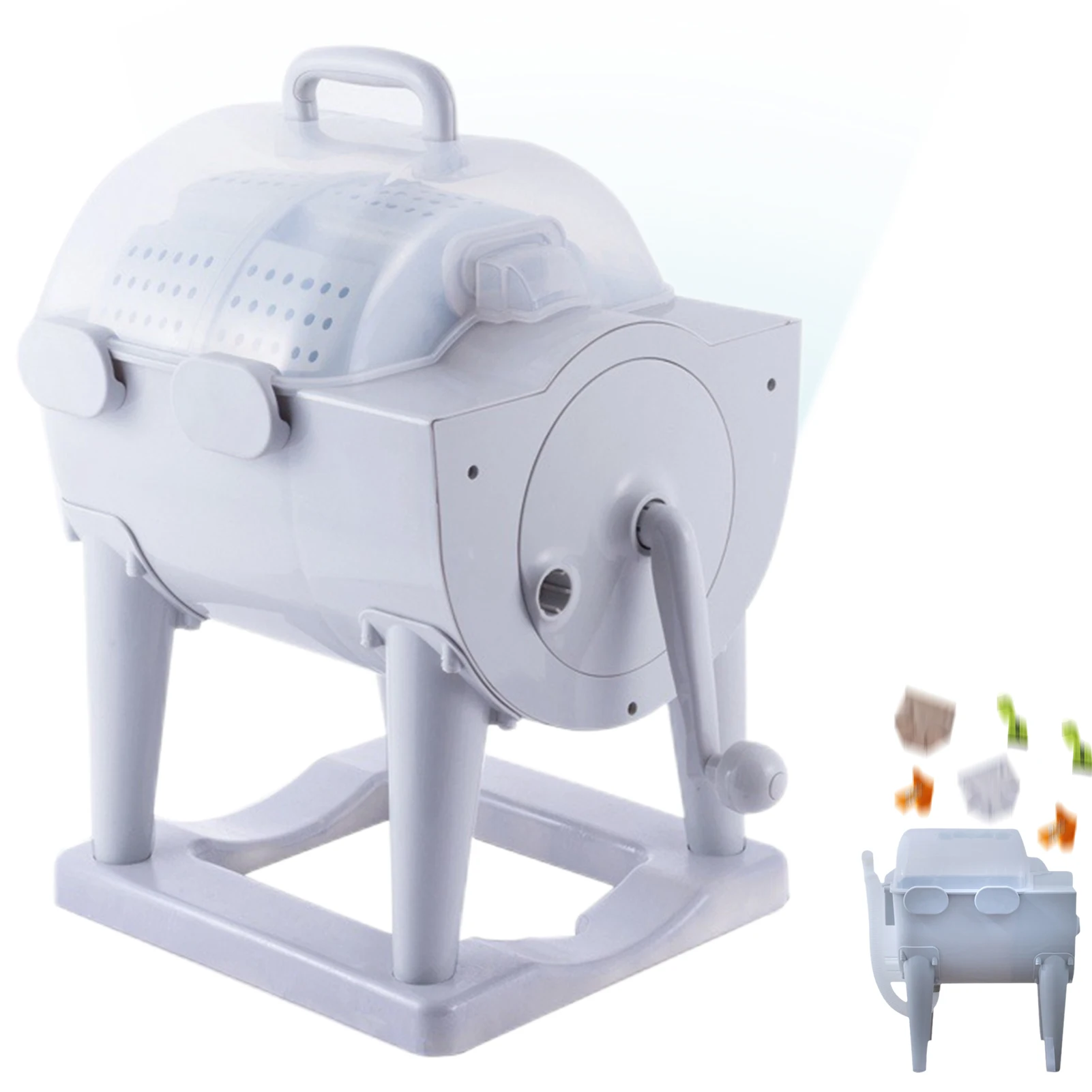 Hand Rock Clothes Dryer Compact And Portable Quick Wash Spin Non-Electric Manual Washing Spin Dryer Handheld Washing Machine
Hand Rock Clothes Dryer Compact And Portable Quick Wash Spin Non-Electric Manual Washing Spin Dryer Handheld Washing Machine