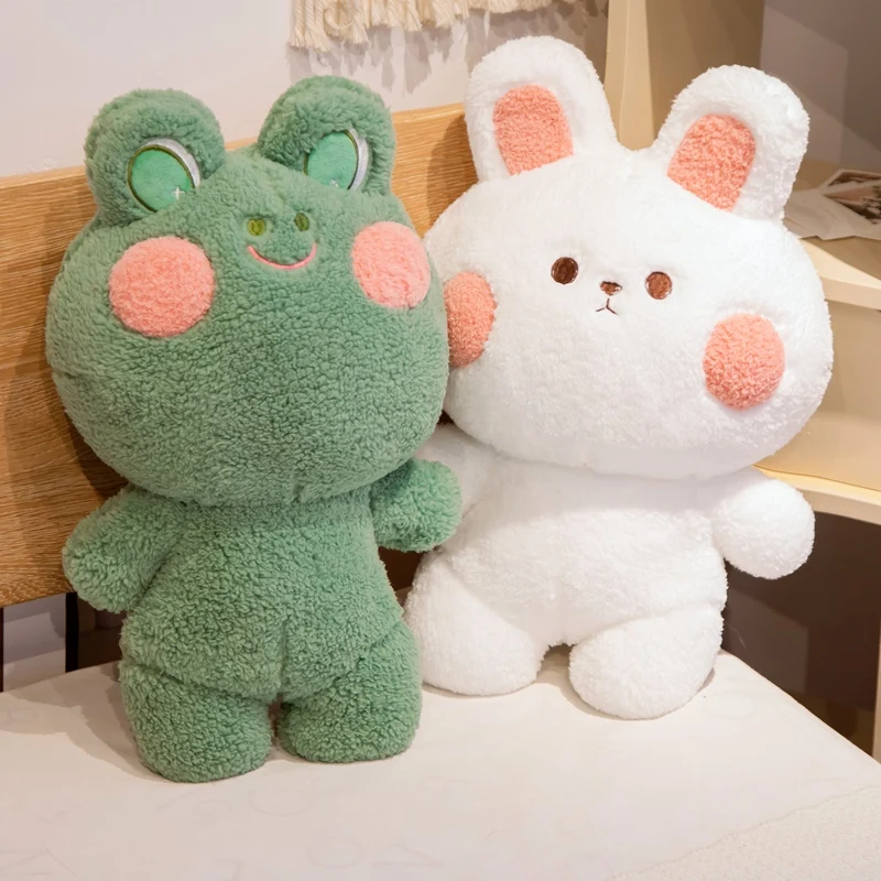 45cm Kawaii Cartoon Animal Rabbit Frogs Plush Toys Stuffed Soft Pillow Hone Decoration Back Sofa Cushion for Children Gift
45cm Kawaii Cartoon Animal Rabbit Frogs Plush Toys Stuffed Soft Pillow Hone Decoration Back Sofa Cushion for Children Gift