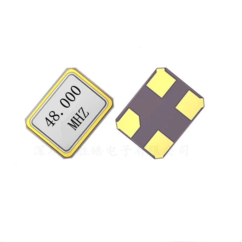 

（10PCS） SMD 3225 SMD Passive Quartz Crystal Oscillator 48MHZ 4P
