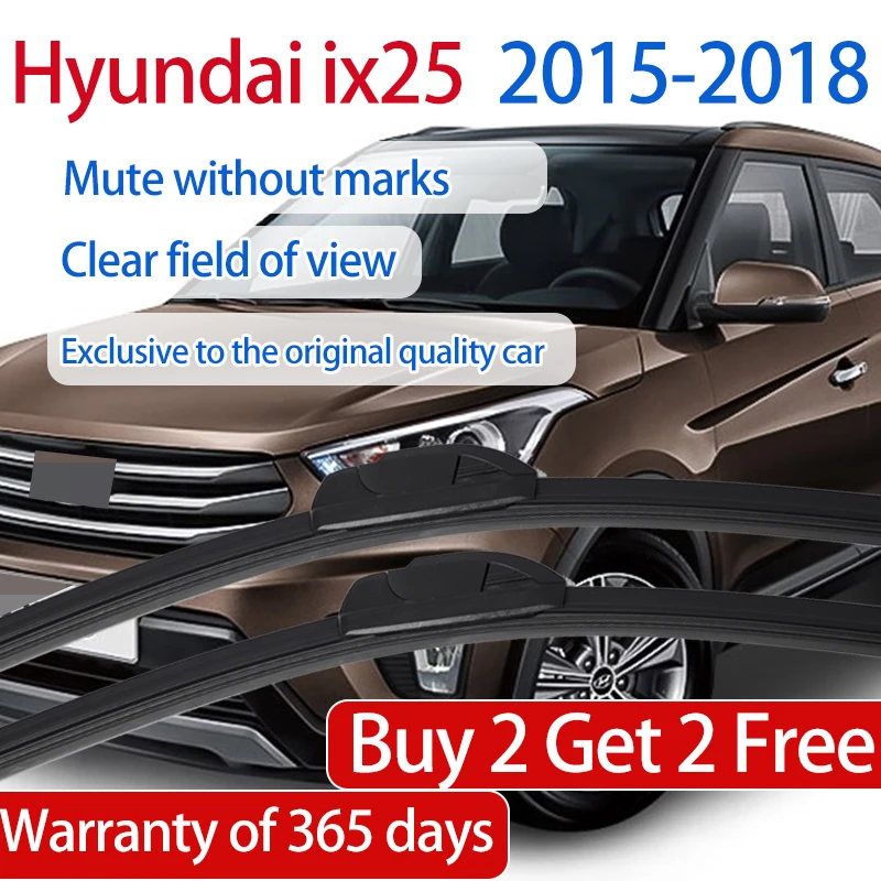 ShangKeWen Boneless Silicone Windshield Soft Frameless Rubber Wipers Blade For Hyundai IX25 Universal Wipers Hyundai Accessories
ShangKeWen Boneless Silicone Windshield Soft Frameless Rubber Wipers Blade For Hyundai IX25 Universal Wipers Hyundai Accessories