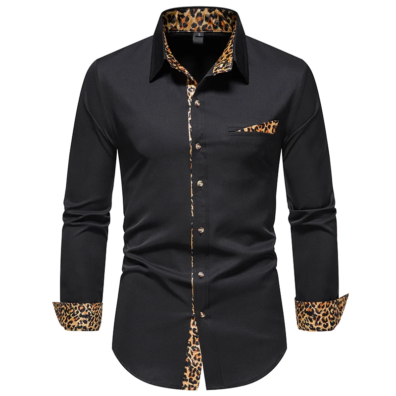 Summer Mens Shirt Top Casual Short Sleeve Hawaiian Shirts Turn Down Collar Leopard Print Shirt Men Dress Male Clothing Tops
Summer Mens Shirt Top Casual Short Sleeve Hawaiian Shirts Turn Down Collar Leopard Print Shirt Men Dress Male Clothing Tops