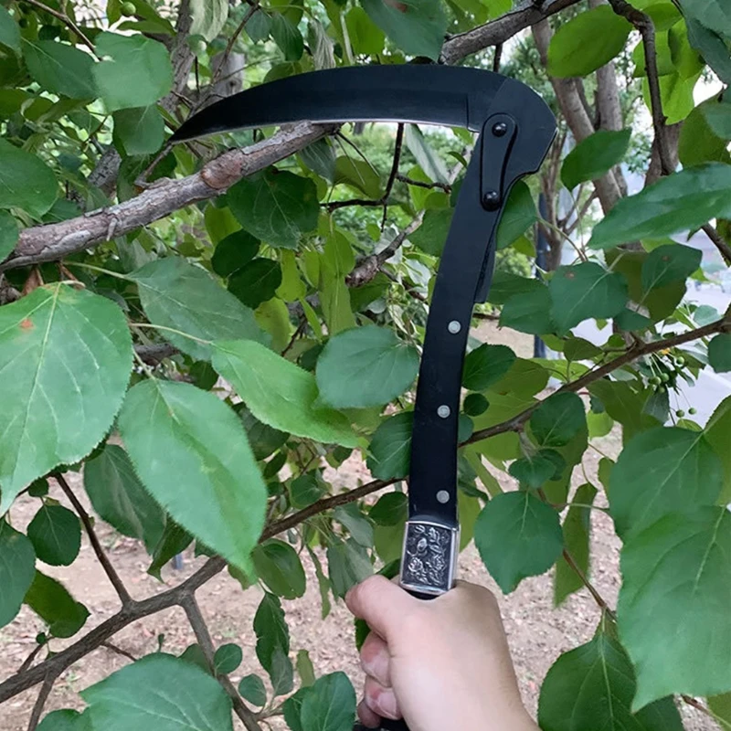 Classical National Style Design Folded Weeding Sickle with Nylon Bag Sharp Steel Blade For Outdoor/ Adventure/ Gardening R9UF
Classical National Style Design Folded Weeding Sickle with Nylon Bag Sharp Steel Blade For Outdoor/ Adventure/ Gardening R9UF
