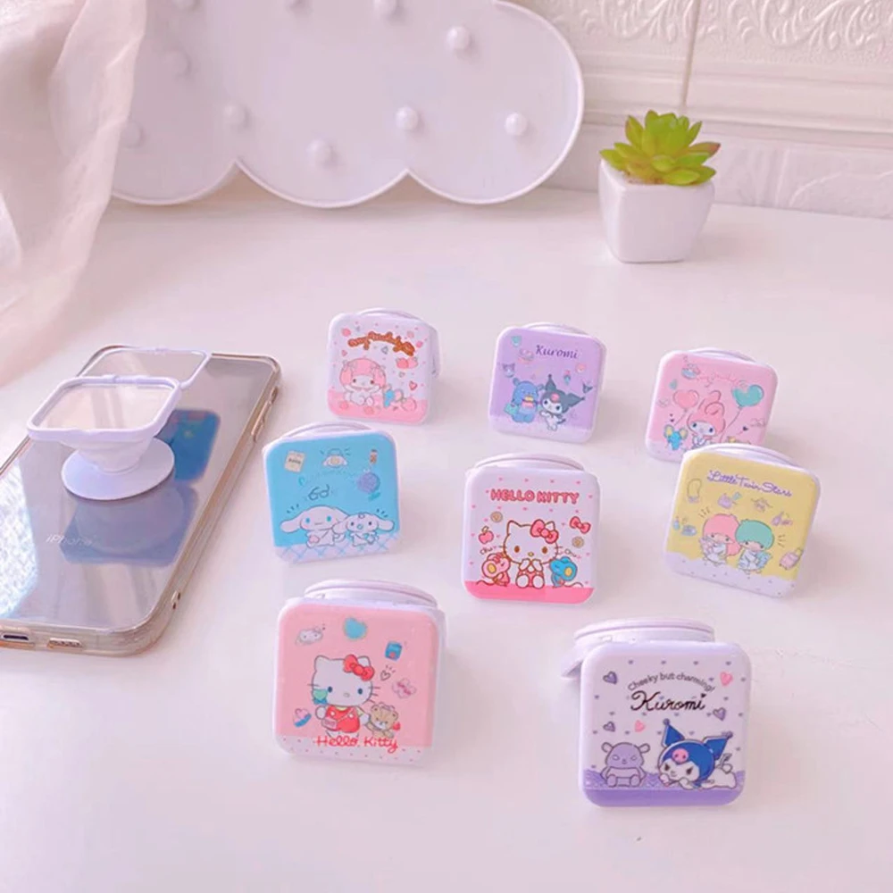 Kawaii Sanrioed Anime Melody Mobile Phone Holder Cartoon Kuromi Phone Extension Frame Finger Bracket Cinnamoroll Mirror Gift Toy
Kawaii Sanrioed Anime Melody Mobile Phone Holder Cartoon Kuromi Phone Extension Frame Finger Bracket Cinnamoroll Mirror Gift Toy
