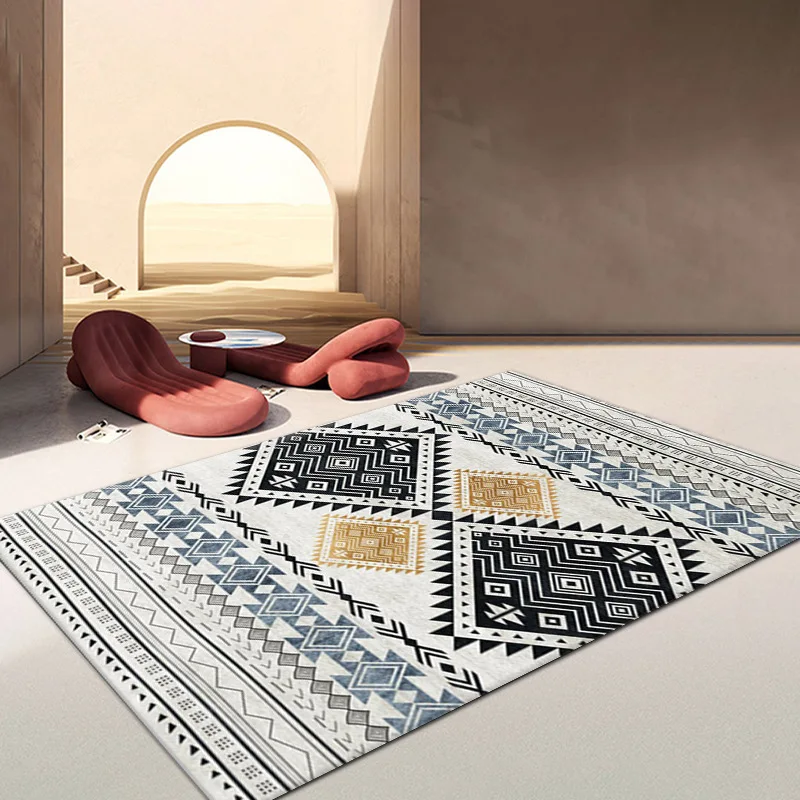 Modern Moroccan Living Room Carpet Boho Geometric Striped Bedroom Carpets Hotel Large Area Rugs Lounge Rug Entry Door Mat
Modern Moroccan Living Room Carpet Boho Geometric Striped Bedroom Carpets Hotel Large Area Rugs Lounge Rug Entry Door Mat