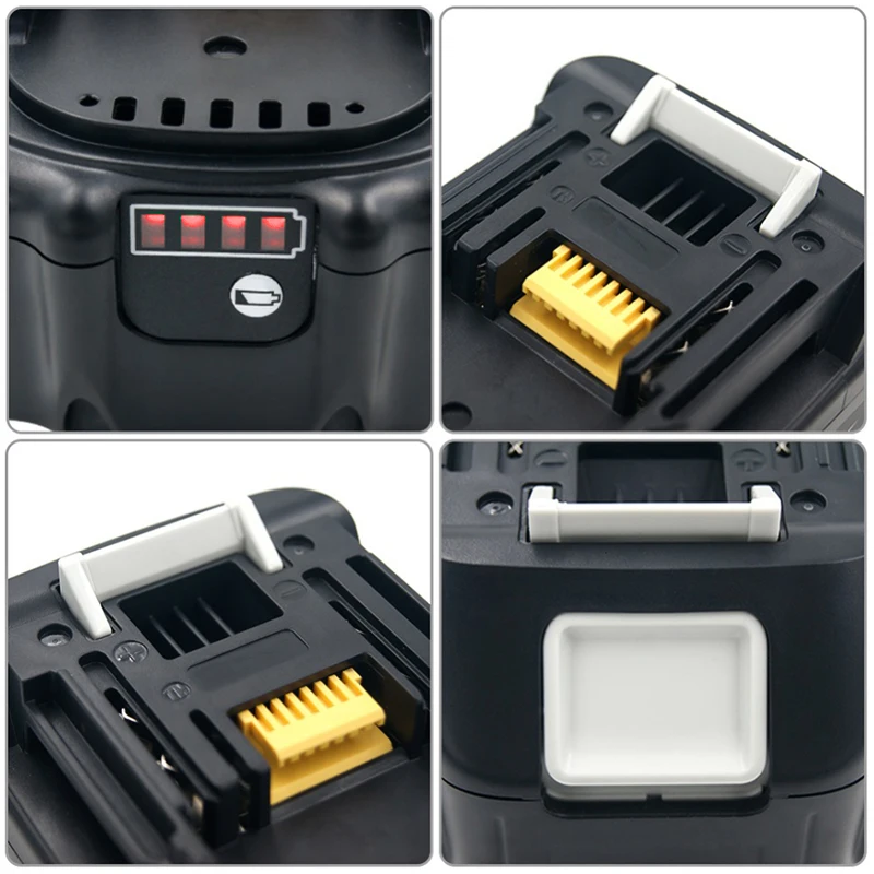 New for 18V Makita Battery 6000mAh Rechargeable Power Tools Battery with LED Li-ion Replacement LXT BL1860B BL1860 BL1850
New for 18V Makita Battery 6000mAh Rechargeable Power Tools Battery with LED Li-ion Replacement LXT BL1860B BL1860 BL1850