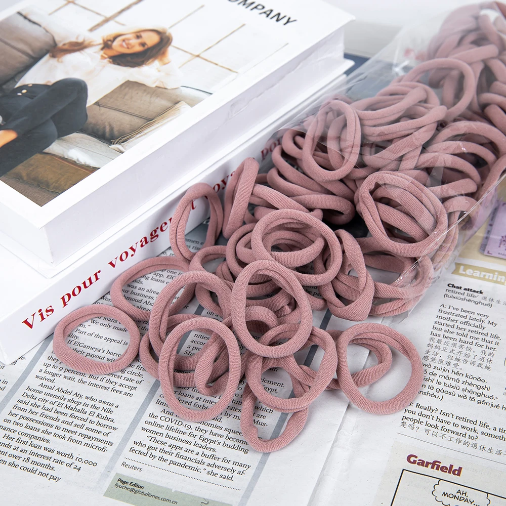 100Pcs Girls Women Black Elastic Hairbands Curly Ponytail Holder Rubber Bands Hair Accessories Simple Sport Seamless Hair Ties
100Pcs Girls Women Black Elastic Hairbands Curly Ponytail Holder Rubber Bands Hair Accessories Simple Sport Seamless Hair Ties