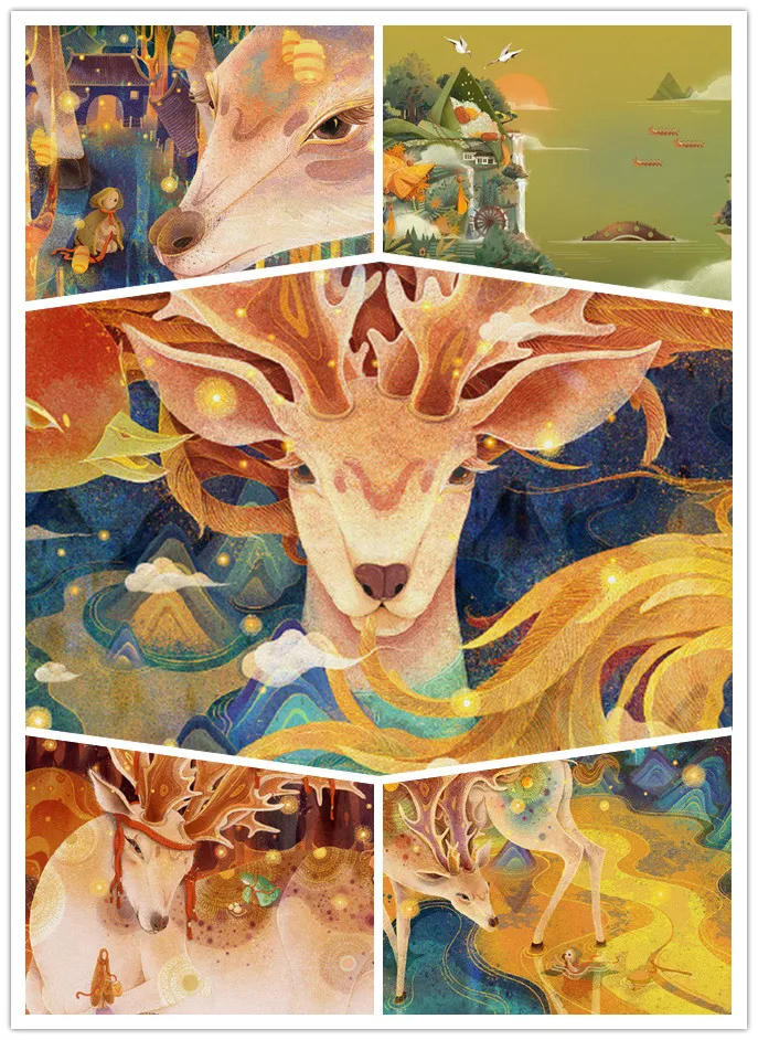 Diamond Embroidery 5D Diy Deer Cross Stitch Kits Exquisite Home Art Rhinestone Inlaid Decorative Paintings Can Be Customized
Diamond Embroidery 5D Diy Deer Cross Stitch Kits Exquisite Home Art Rhinestone Inlaid Decorative Paintings Can Be Customized