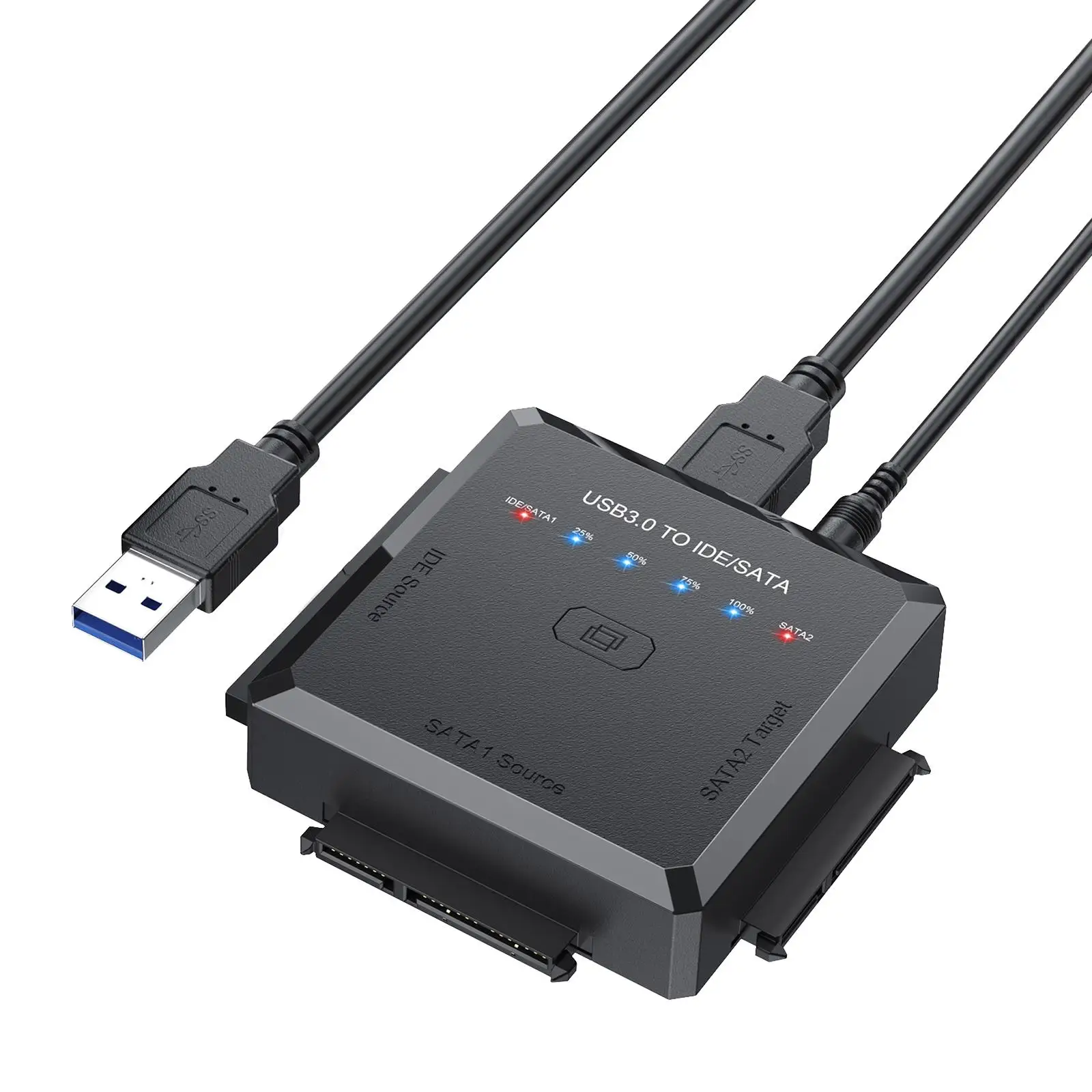 USB 2,5 к IDE/SATA адаптеру, штепсельная вилка стандарта США, передача данных, универсальная Высокая скорость для 3,5 "'' HDD/SSD/IDE DVD ROM DVD Rw
USB 2,5 к IDE/SATA адаптеру, штепсельная вилка стандарта США, передача данных, универсальная Высокая скорость для 3,5 "'' HDD/SSD/IDE DVD ROM DVD Rw