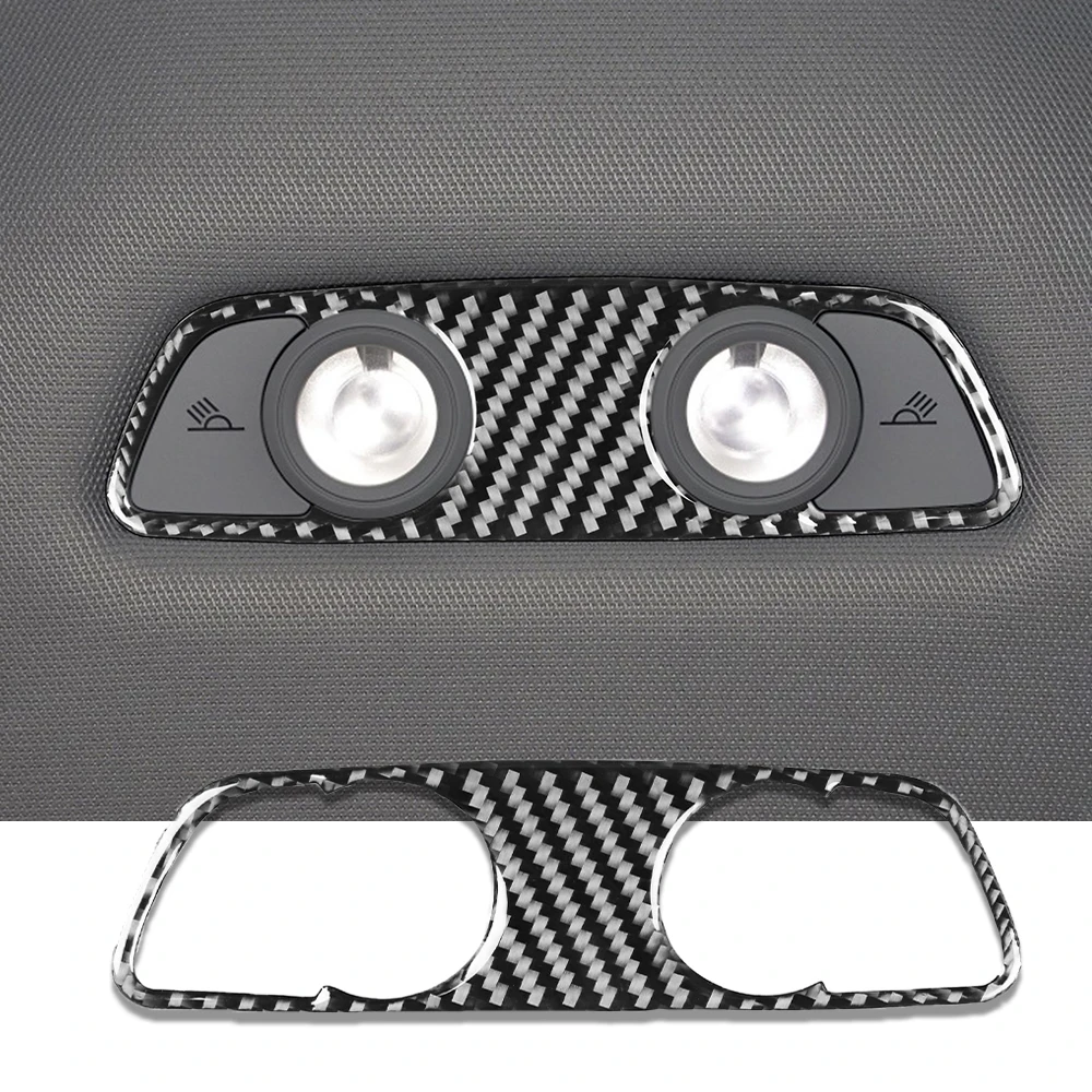 Car Rear Reading Light Lamp Panel Decorative Cover Carbon Fiber Sticker For Audi A4 B9 2017-2019 Interior Decoration Accessories
Car Rear Reading Light Lamp Panel Decorative Cover Carbon Fiber Sticker For Audi A4 B9 2017-2019 Interior Decoration Accessories