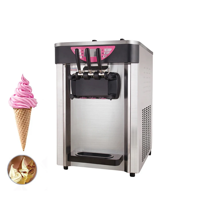 Ice Cream Machine Desktop Commercial Frozen Yogurt Machine Stainless Steel Popsicle Machine Three Flavors
Ice Cream Machine Desktop Commercial Frozen Yogurt Machine Stainless Steel Popsicle Machine Three Flavors