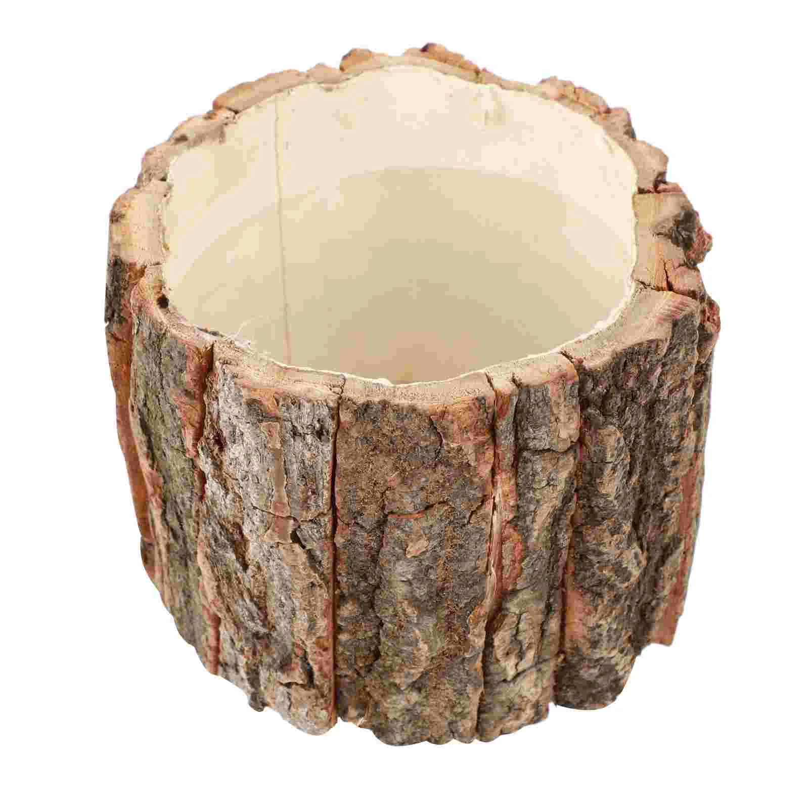 Flower Planter Pot Wooden Wood Bucket Succulent Rustic Vase Pots Bark Container Stump Planters Log Holder Farmhouse Tree
Flower Planter Pot Wooden Wood Bucket Succulent Rustic Vase Pots Bark Container Stump Planters Log Holder Farmhouse Tree