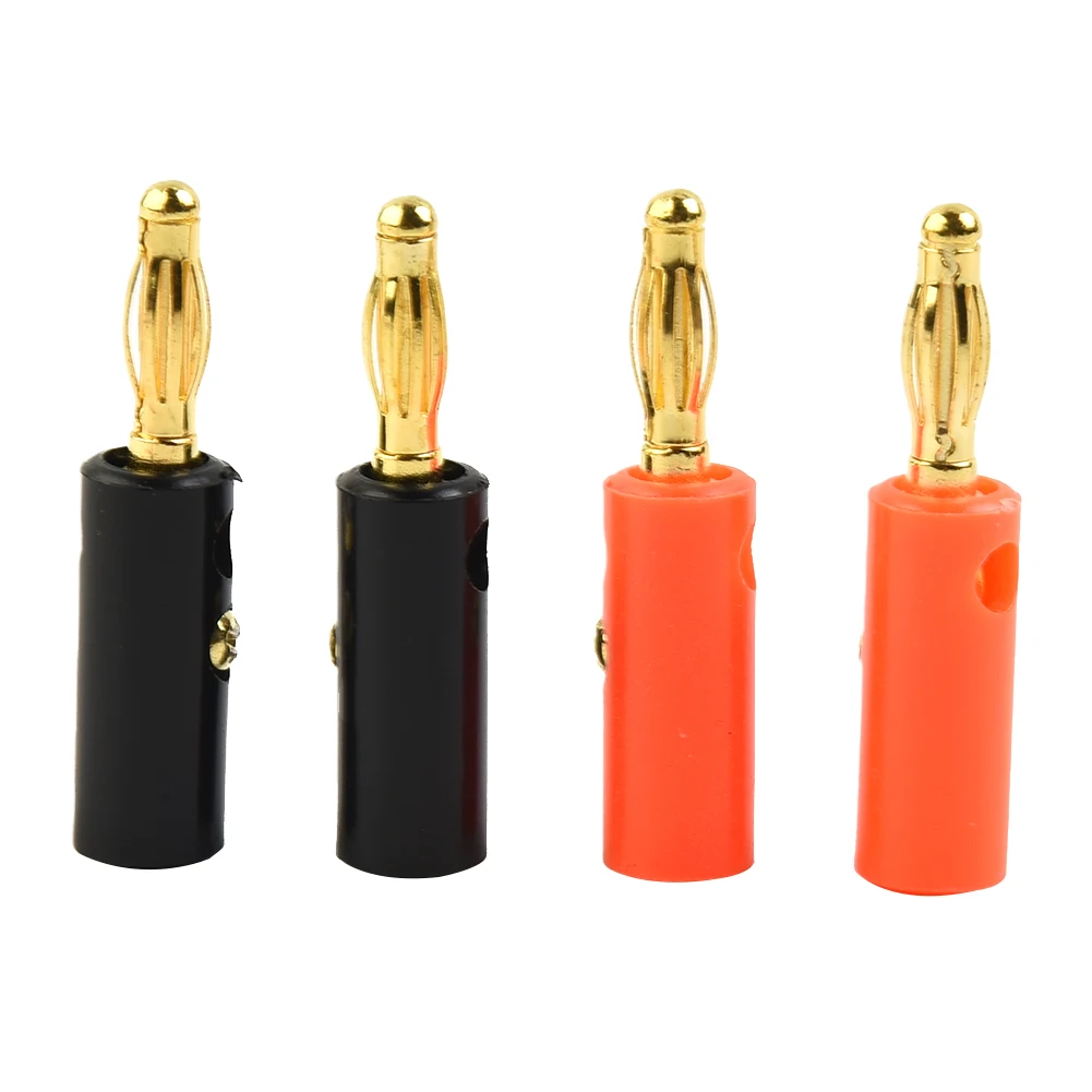 Brand New Banana Plug Male Connector 4mm Accessories Audio Adapter Audio Speaker Wire Cables Gold-plated Alloy
Brand New Banana Plug Male Connector 4mm Accessories Audio Adapter Audio Speaker Wire Cables Gold-plated Alloy