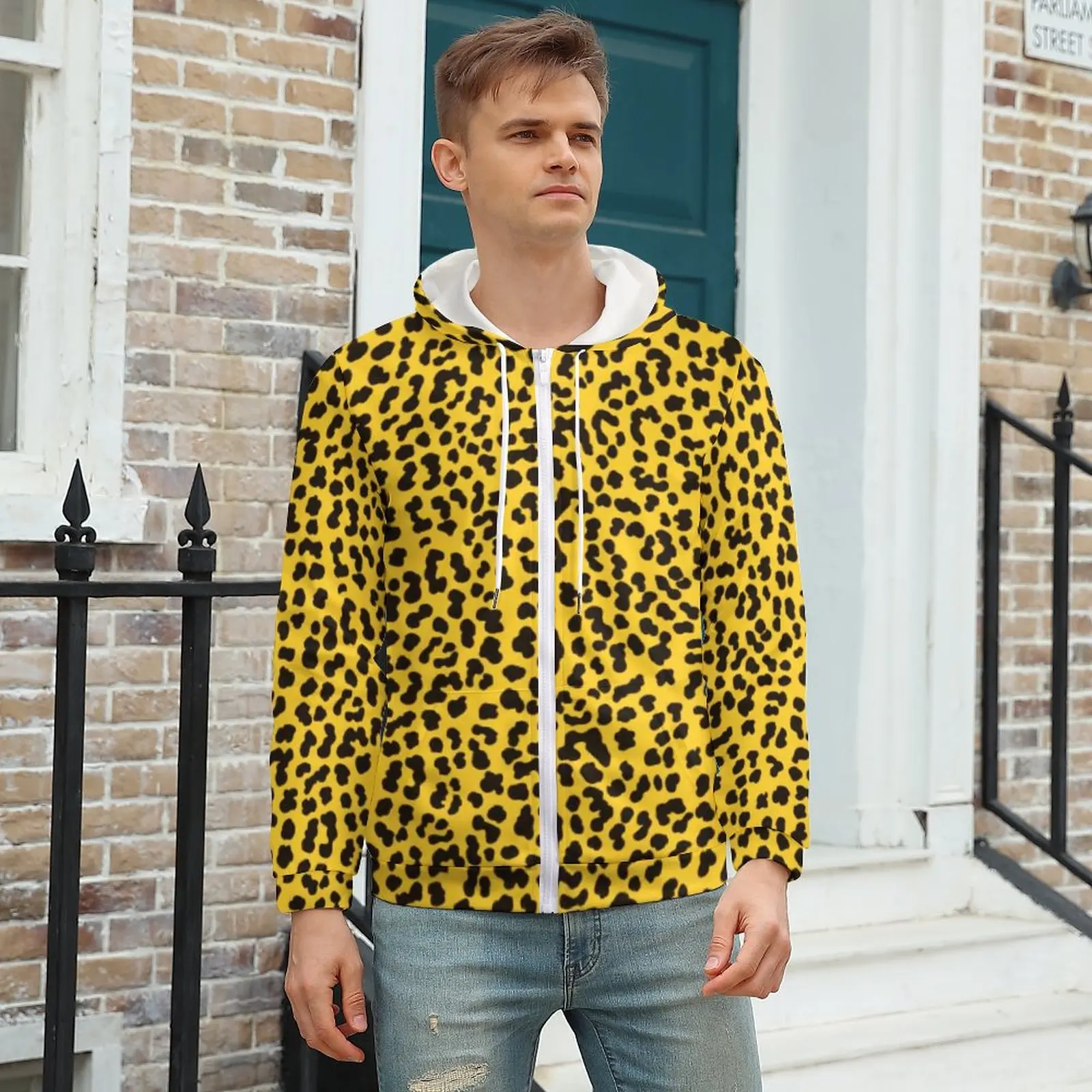 Retro 80S Punk Rock Hoodie Neon Yellow Leopard Print Stylish For Man Hoodies For Man Autumn Zip Up Hoodie Plus Size 5XL
Retro 80S Punk Rock Hoodie Neon Yellow Leopard Print Stylish For Man Hoodies For Man Autumn Zip Up Hoodie Plus Size 5XL