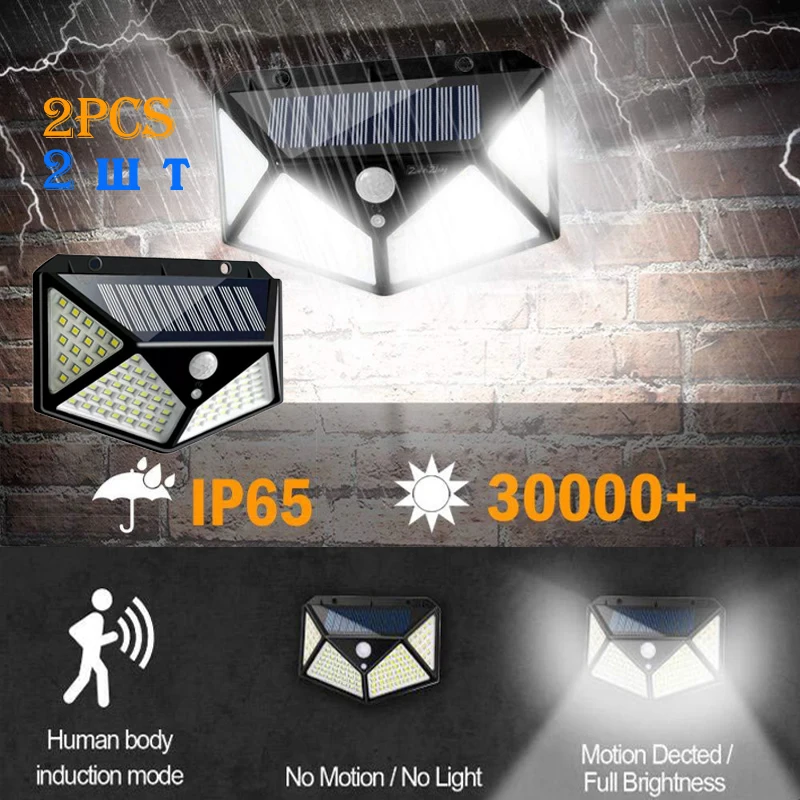 100 LED Solar Outdoor Waterproof Wall Lamp Decorate Street Garden Villa PIR Terrace Balcony SMD2835 Light Beads Aplique Pared
100 LED Solar Outdoor Waterproof Wall Lamp Decorate Street Garden Villa PIR Terrace Balcony SMD2835 Light Beads Aplique Pared