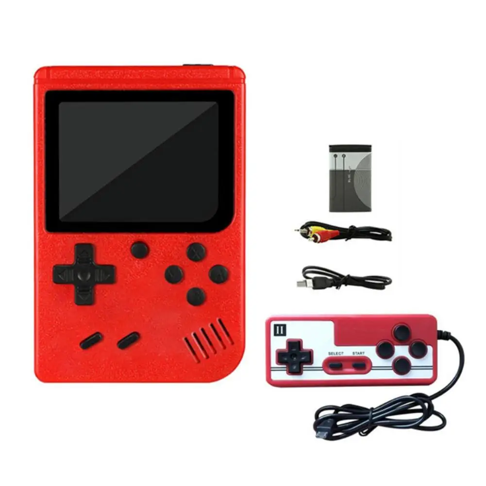 Retro Video Game Console 8-bit 3.0 Inch Lcd Screen 400 Games Portable Mini Handheld Kids Game Console Handheld Game Player
Retro Video Game Console 8-bit 3.0 Inch Lcd Screen 400 Games Portable Mini Handheld Kids Game Console Handheld Game Player