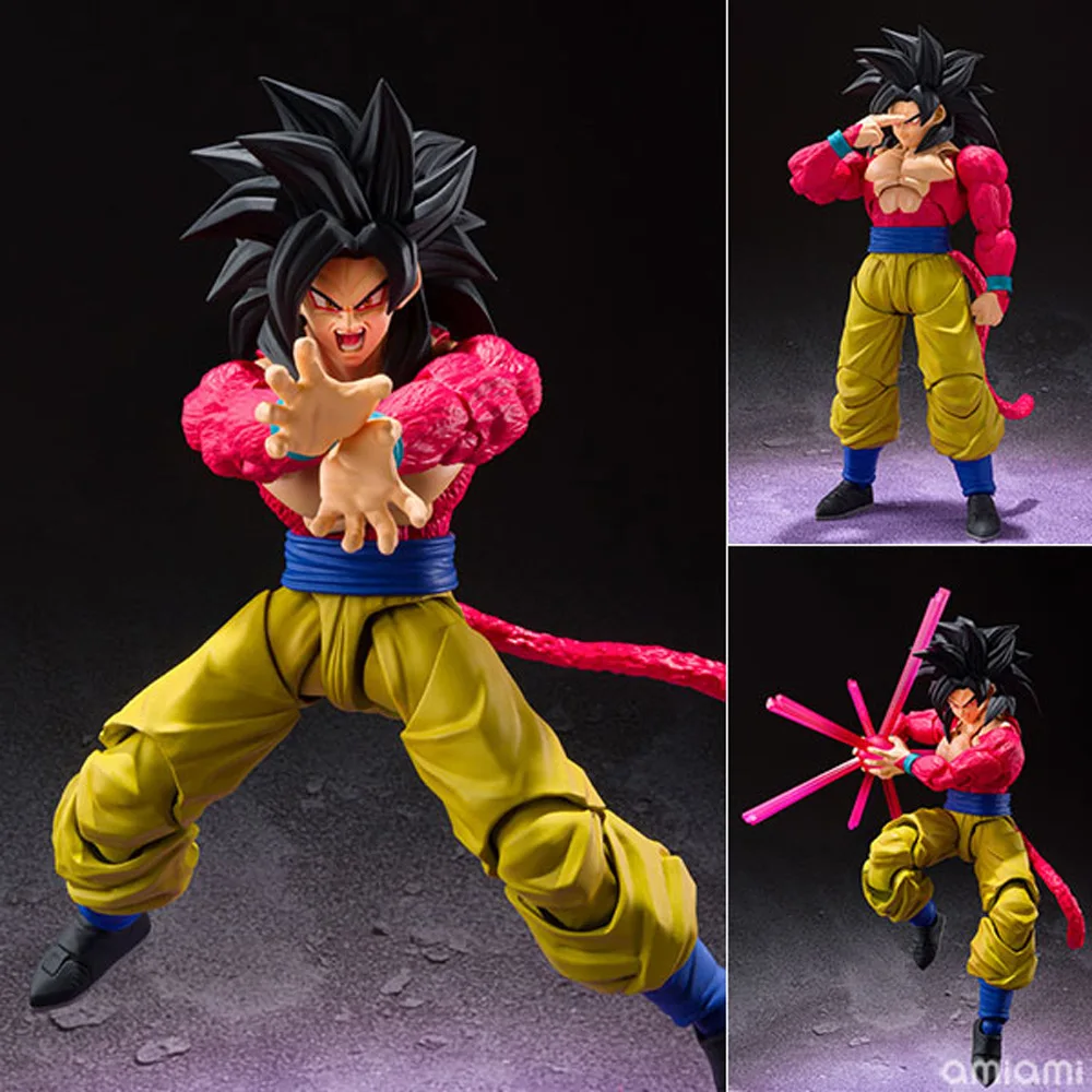 

Экшн-фигурка Ainme Dragon Ball Super Saiya 4 GT Son Goku из ПВХ, коллекционная статуя, модель игрушки 16 см