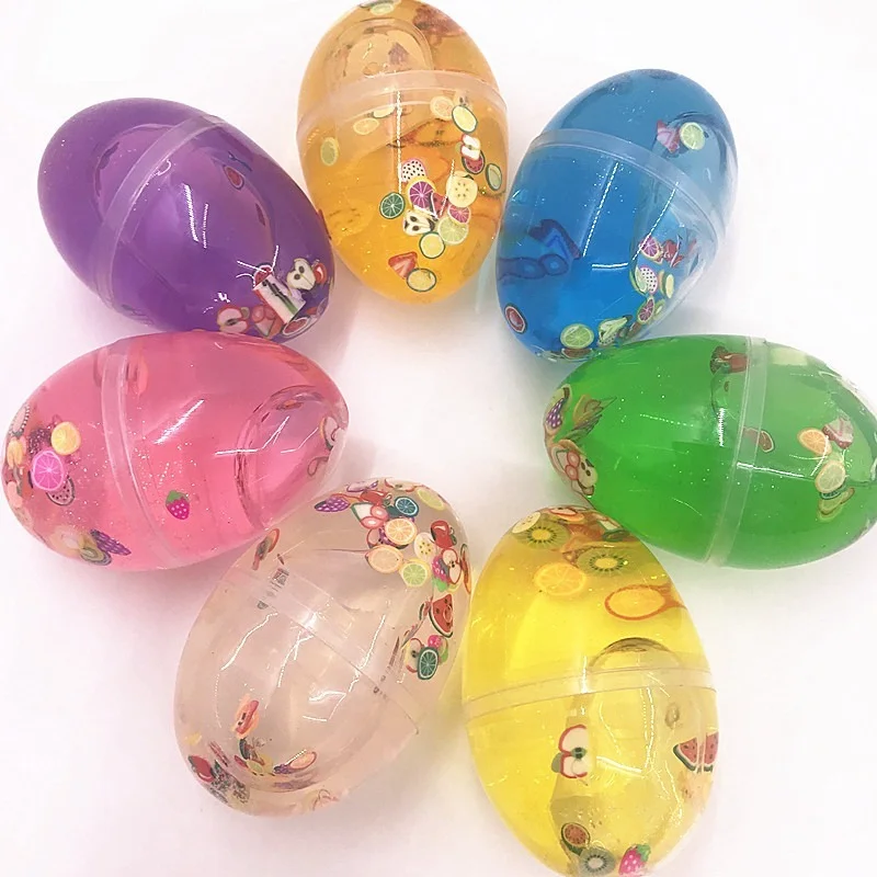 Color Slime Egg Soft Scented Stress Relief Toy Pearl Mud DIY Crystal Mud Fruit Clay Squeeze Toy Plasticine Children's Toy Gift
Color Slime Egg Soft Scented Stress Relief Toy Pearl Mud DIY Crystal Mud Fruit Clay Squeeze Toy Plasticine Children's Toy Gift