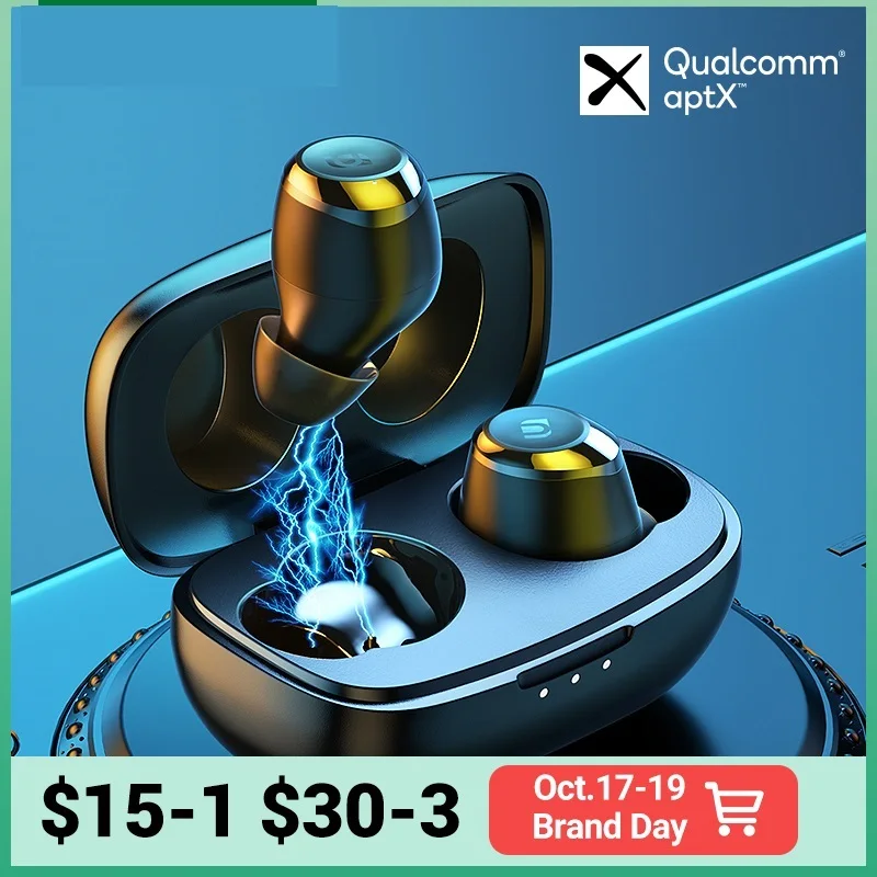 TWS Беспроводные Bluetooth 5,0 наушники Qualcomm aptX True Wireless Stereo, наушники Superbass, наушники 27 часов воспроизведения, 2 режима
TWS Беспроводные Bluetooth 5,0 наушники Qualcomm aptX True Wireless Stereo, наушники Superbass, наушники 27 часов воспроизведения, 2 режима