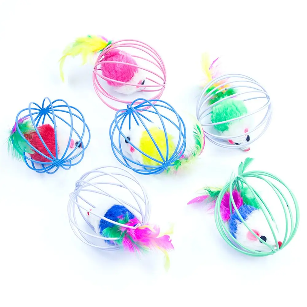 Funny Kitten Pet Supplies Playing Cat Toys Plush Mouse Ball False Mice Rat In Cage
Funny Kitten Pet Supplies Playing Cat Toys Plush Mouse Ball False Mice Rat In Cage