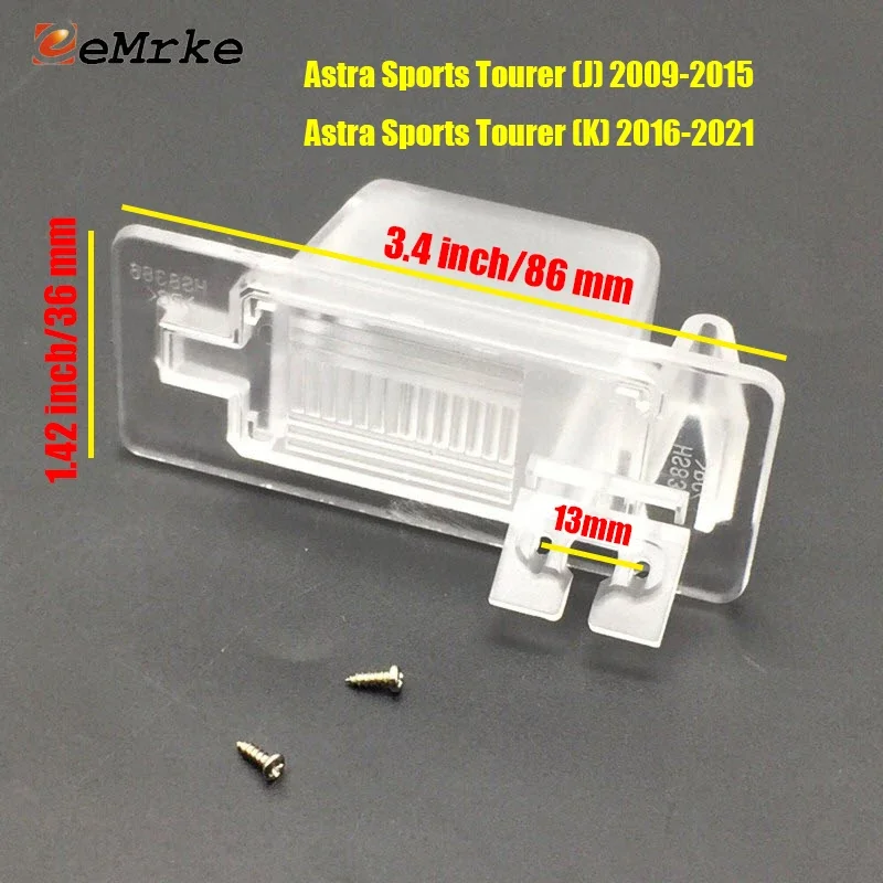 EEMRKE кронштейн камеры заднего вида, освещение номерного знака автомобиля, корпус для Opel Vauxhall Astra J K Hatchback, только 2009-2021 
EEMRKE кронштейн камеры заднего вида, освещение номерного знака автомобиля, корпус для Opel Vauxhall Astra J K Hatchback, только 2009-2021