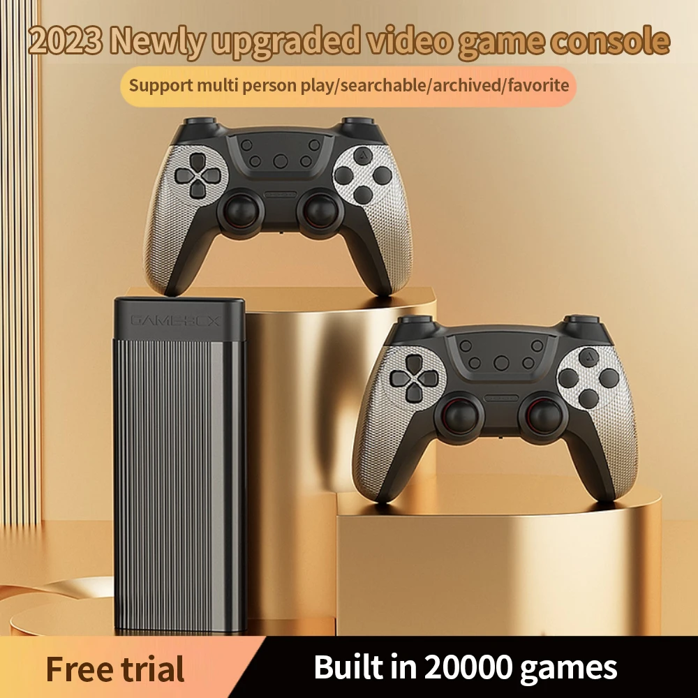 Video Game Console TV HD Game Stick 128 GB 20000 Retro Games For TV Double PS1 Simulator Support 2 Players Save/Search/Adding 
Video Game Console TV HD Game Stick 128 GB 20000 Retro Games For TV Double PS1 Simulator Support 2 Players Save/Search/Adding