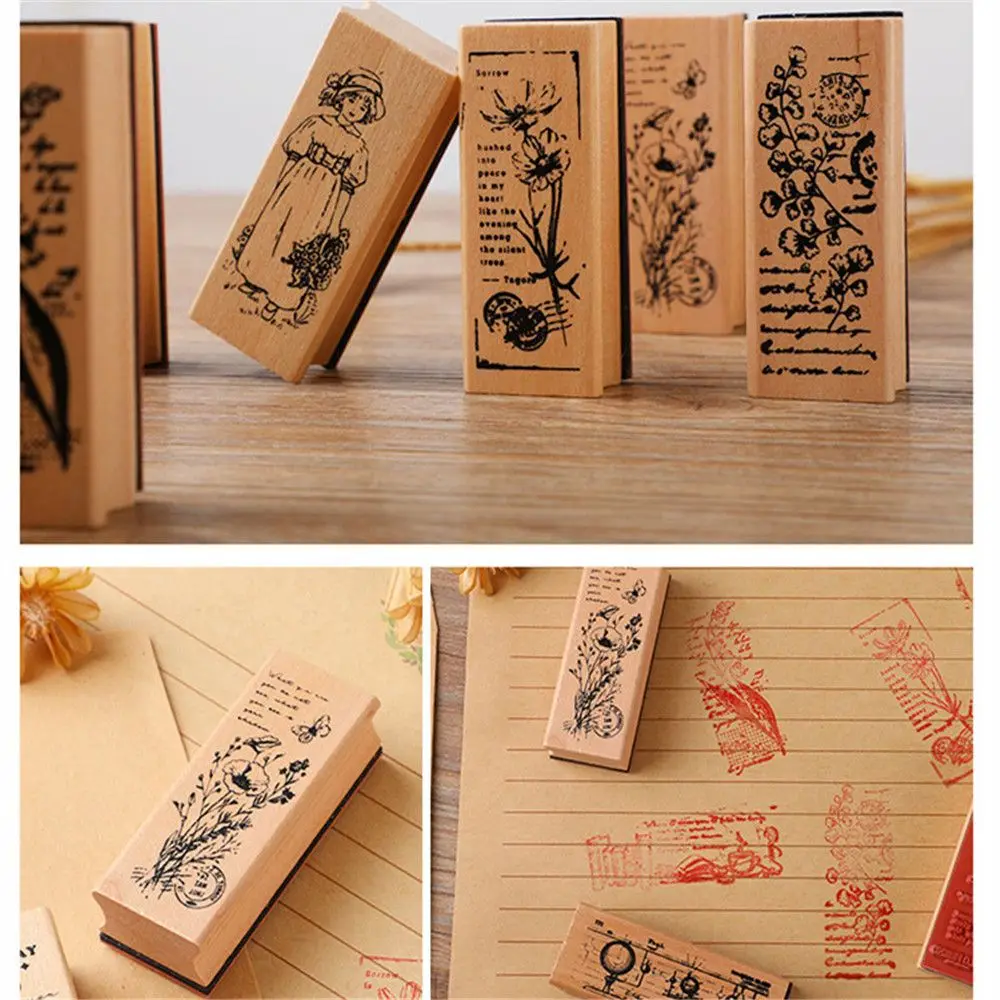 New Sewing Vintage Scrapbooking Plant Tree Stamps Girls Stamps Rubber Stamps Wooden
New Sewing Vintage Scrapbooking Plant Tree Stamps Girls Stamps Rubber Stamps Wooden